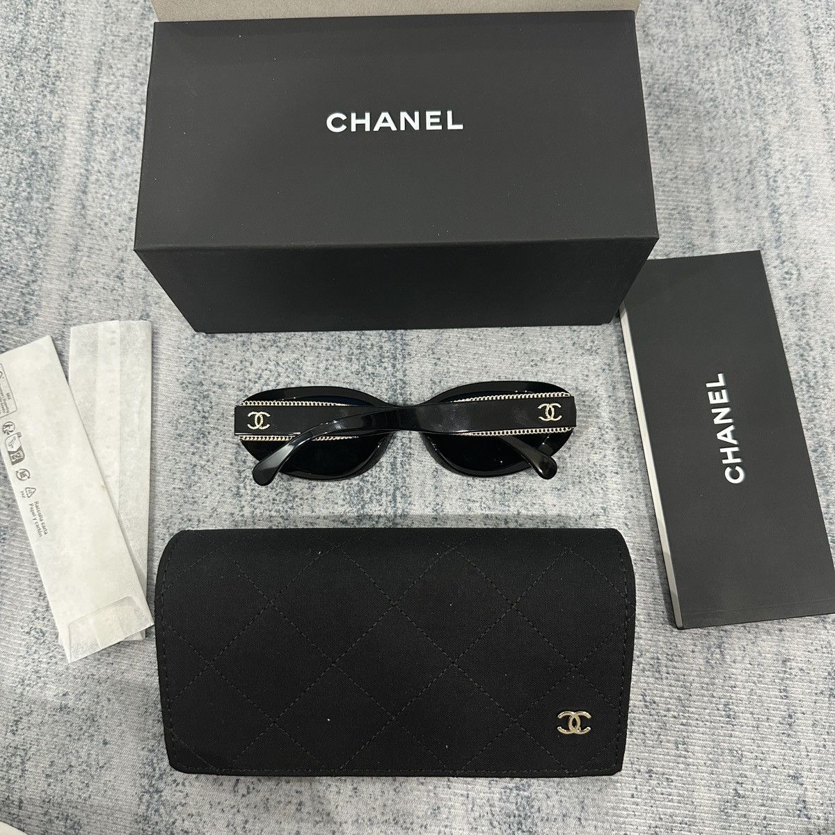 Chanel CHANEL 0CH5515 C62248 SUNGLASSES Size ONE SIZE - 3 Thumbnail