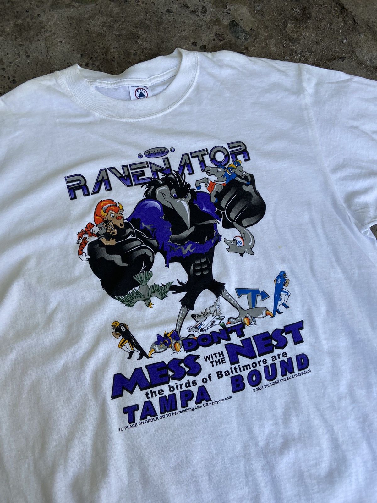Vintage Vintage the ravenator t shirt Size US XL / EU 56 / 4 - 2 Thumbnail