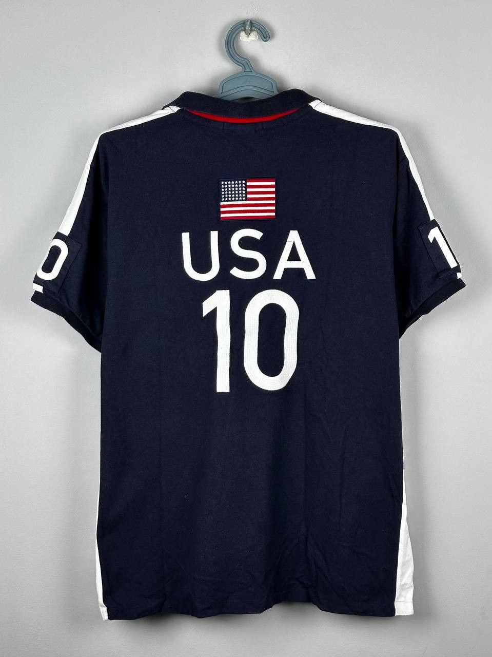 Polo Ralph Lauren Vintage Polo Ralph Lauren USA Polo Chief Keef Style Rare Size US XXL / EU 58 / 5 - 12 Thumbnail