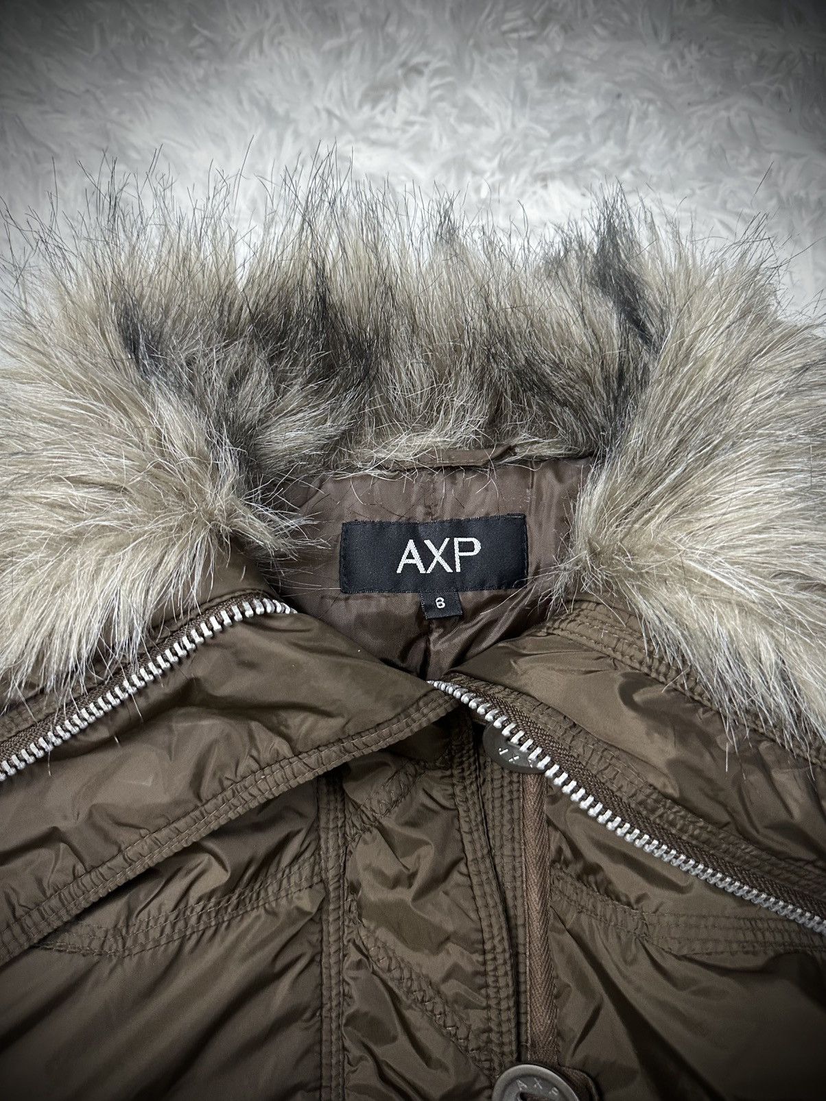 Japanese Brand 💥rare💥 japanese brand A.X.P fur high neck goa jacket Size US M / EU 48-50 / 2 - 3 Thumbnail