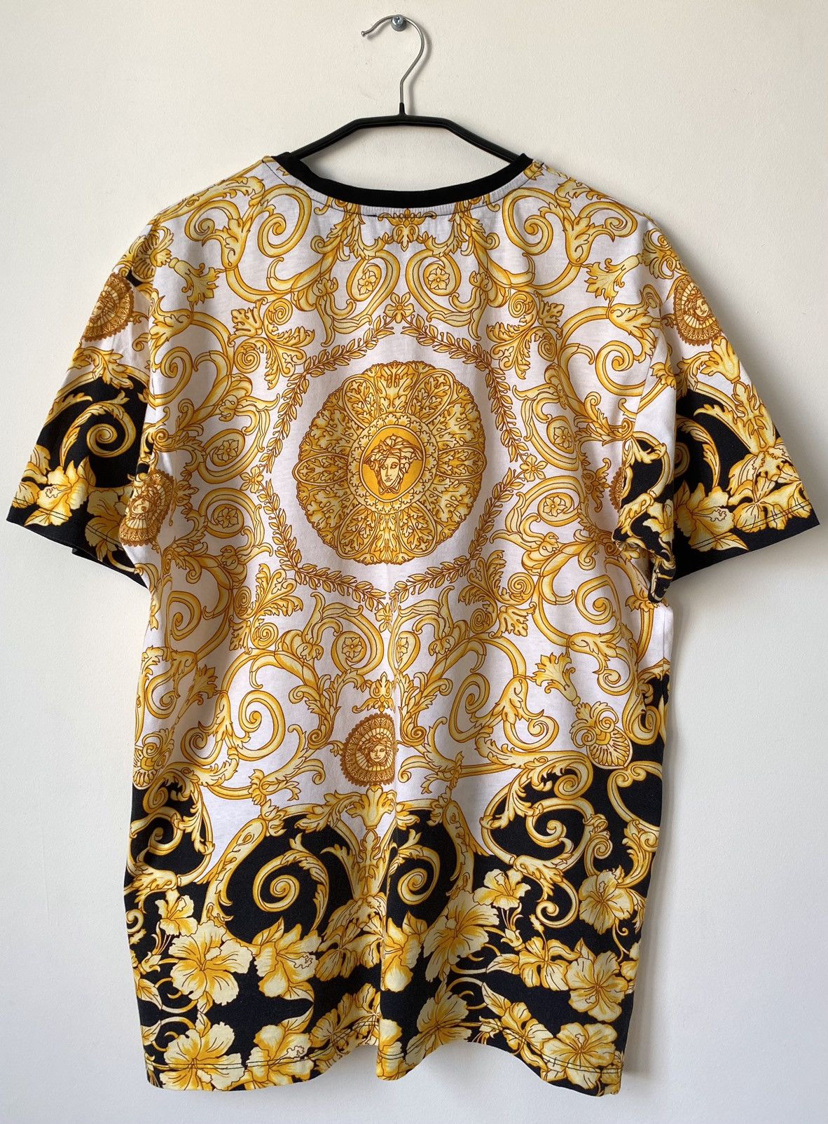 Versace Versace Medusa Print Cotton T-Shirt , Size:XL Size US XL / EU 56 / 4 - 3 Thumbnail