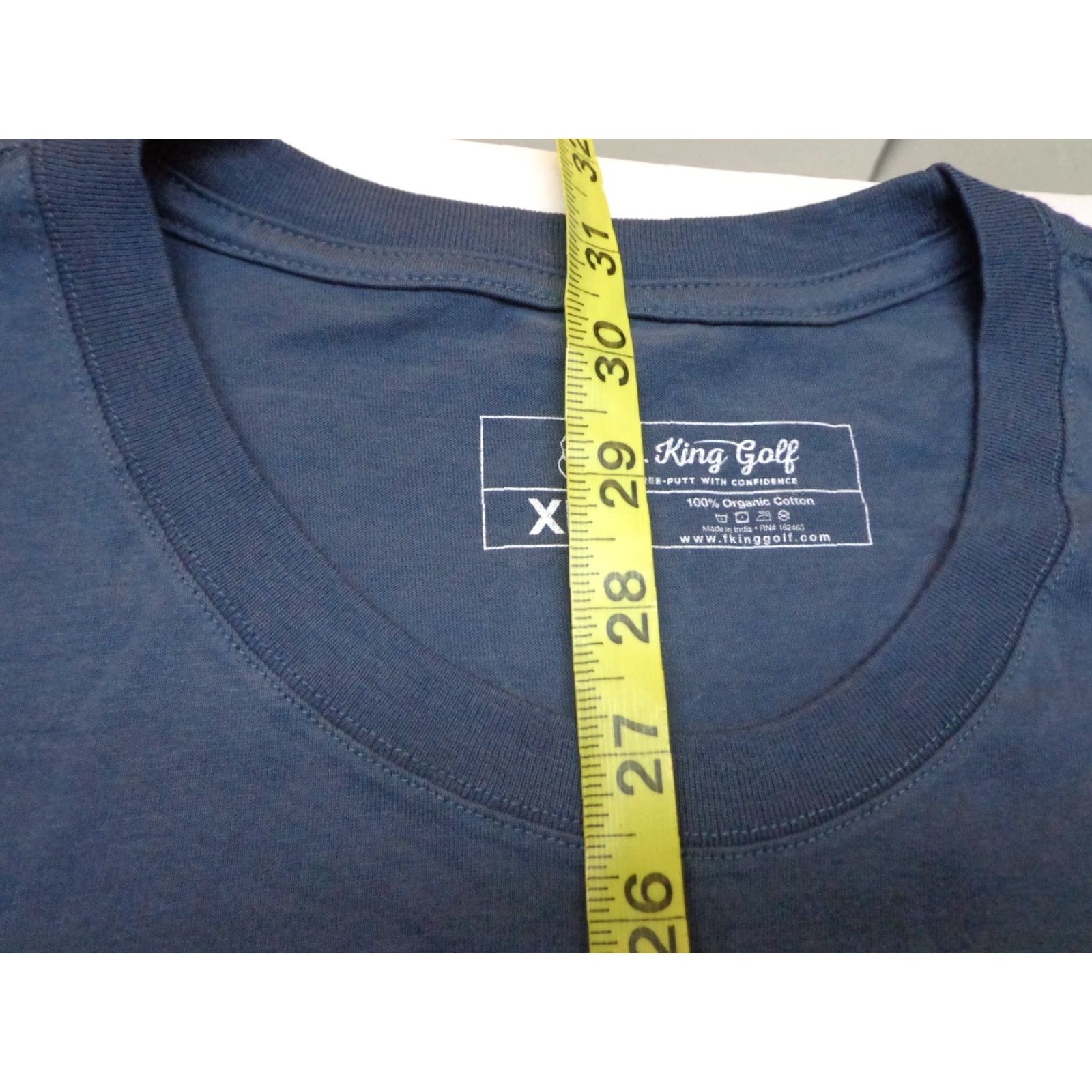 Vintage F. King Golf T-Shirt - Blue - XL - Men - Short Sleeve - Tee - Size XL - Dad & Daughter Fan Shirt Size US XL / EU 56 / 4 - 5 Thumbnail