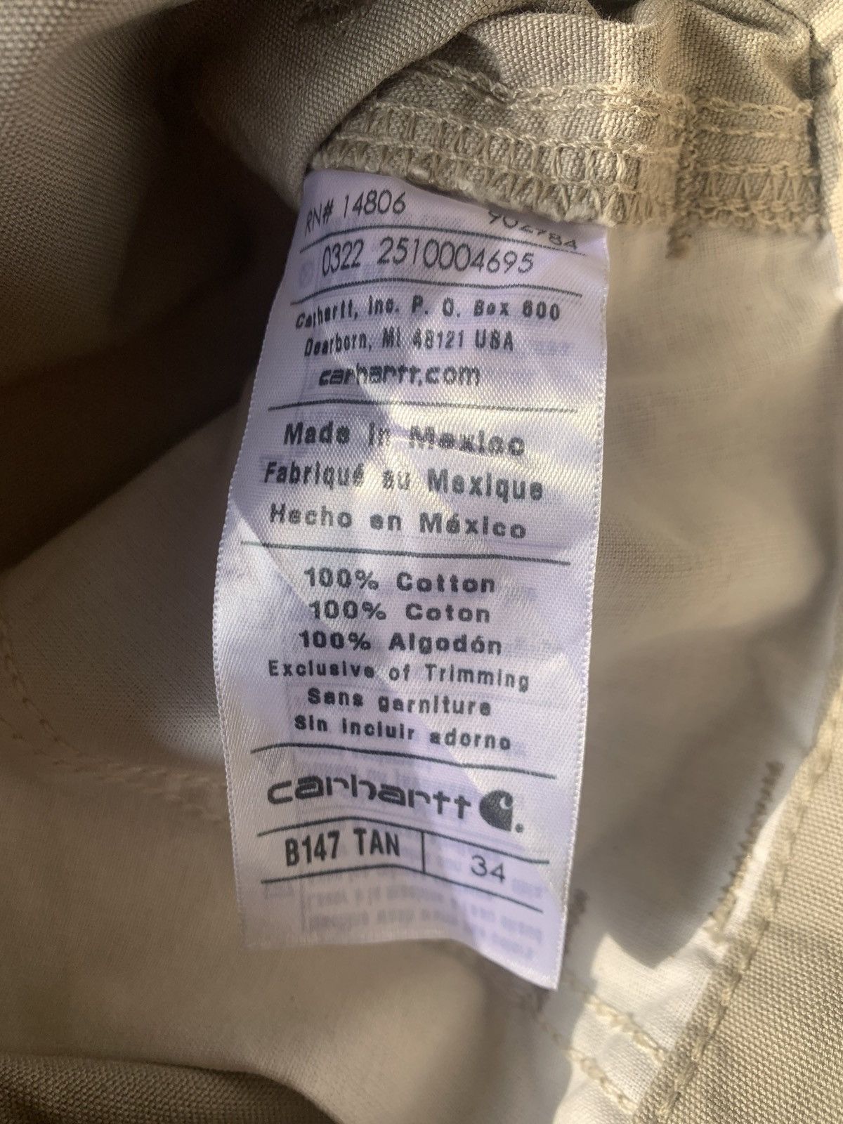 Carhartt Brand New Carhartt Side Pocket Short Pants Size US 34 / EU 50 - 8 Thumbnail