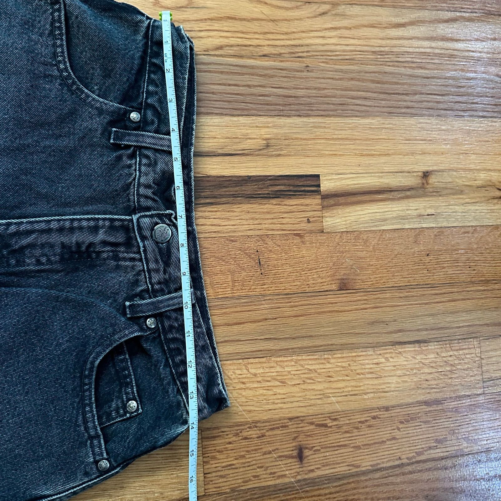 Harley Davidson × Vintage NWT Harley Davidson Jeans Biker Blues Relaxed Fit size 28x30 Size US 28 / EU 44 - 12 Thumbnail