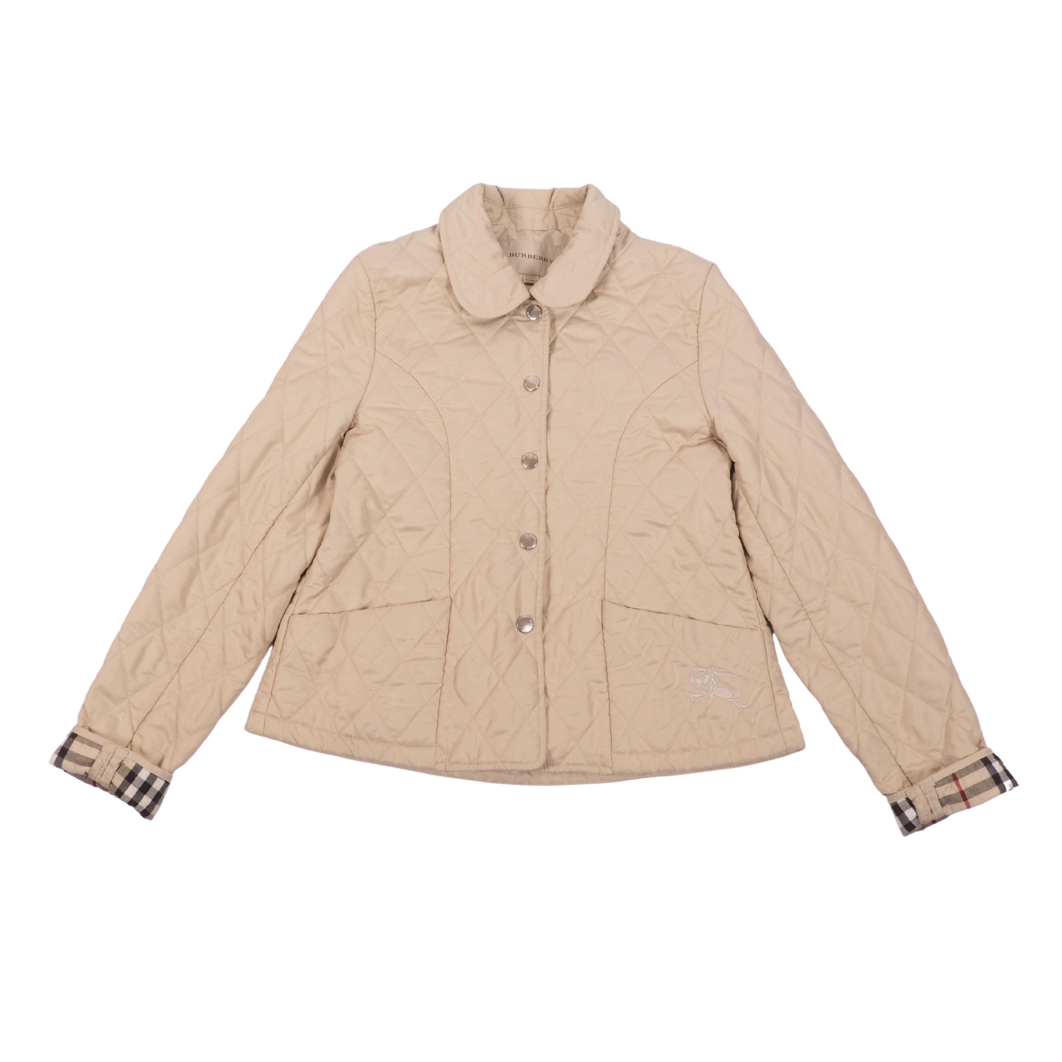 Burberry Burberry Kids Girls Quilted Jacket Lined 14Y / 158cm Size XXS / US 00 / IT 34 - 1 Thumbnail