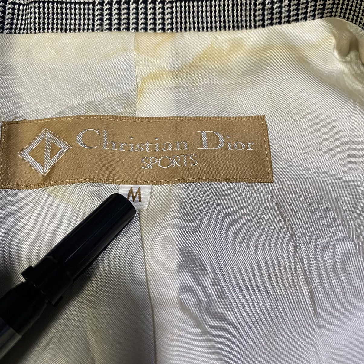 Christian Dior Monsieur Vtg Christian Dior Sport Blazer Coat Size M / US 6-8 / IT 42-44 - 17 Thumbnail