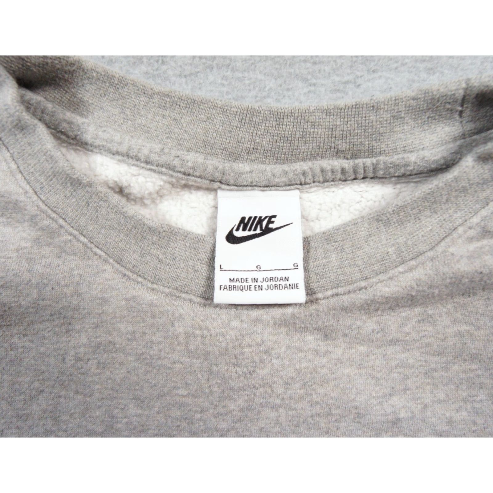 Nike Nike Sweatshirt Mens Large Gray Crewneck Pullover Sweater Swoosh Casual Adult Size US M / EU 48-50 / 2 - 7 Thumbnail
