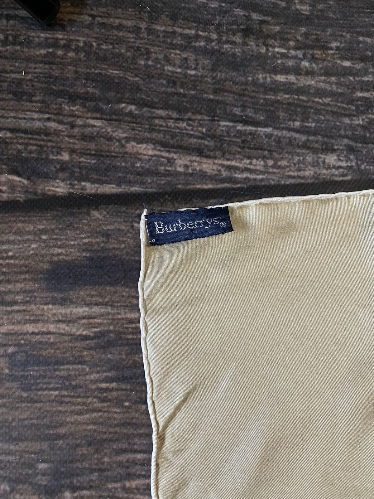 Burberry × Vintage 90’s Burberry 100% Silk Scarf Size ONE SIZE - 8 Thumbnail