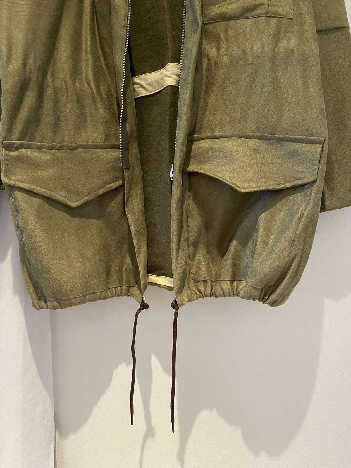 Chorley Chorley Oversized Military Synched Parka Faux Suede Size US L / EU 52-54 / 3 - 2 Thumbnail