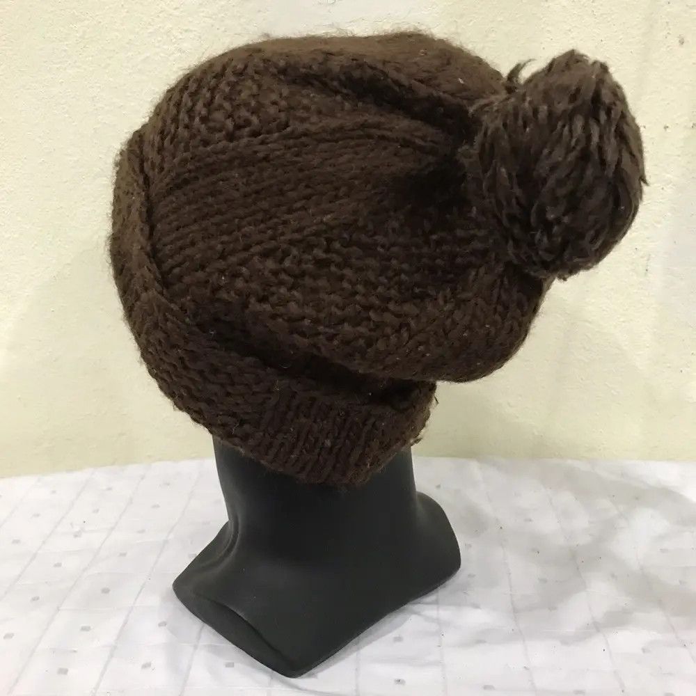 Other Handknit Bobble Beanie Hat Size ONE SIZE - 4 Thumbnail