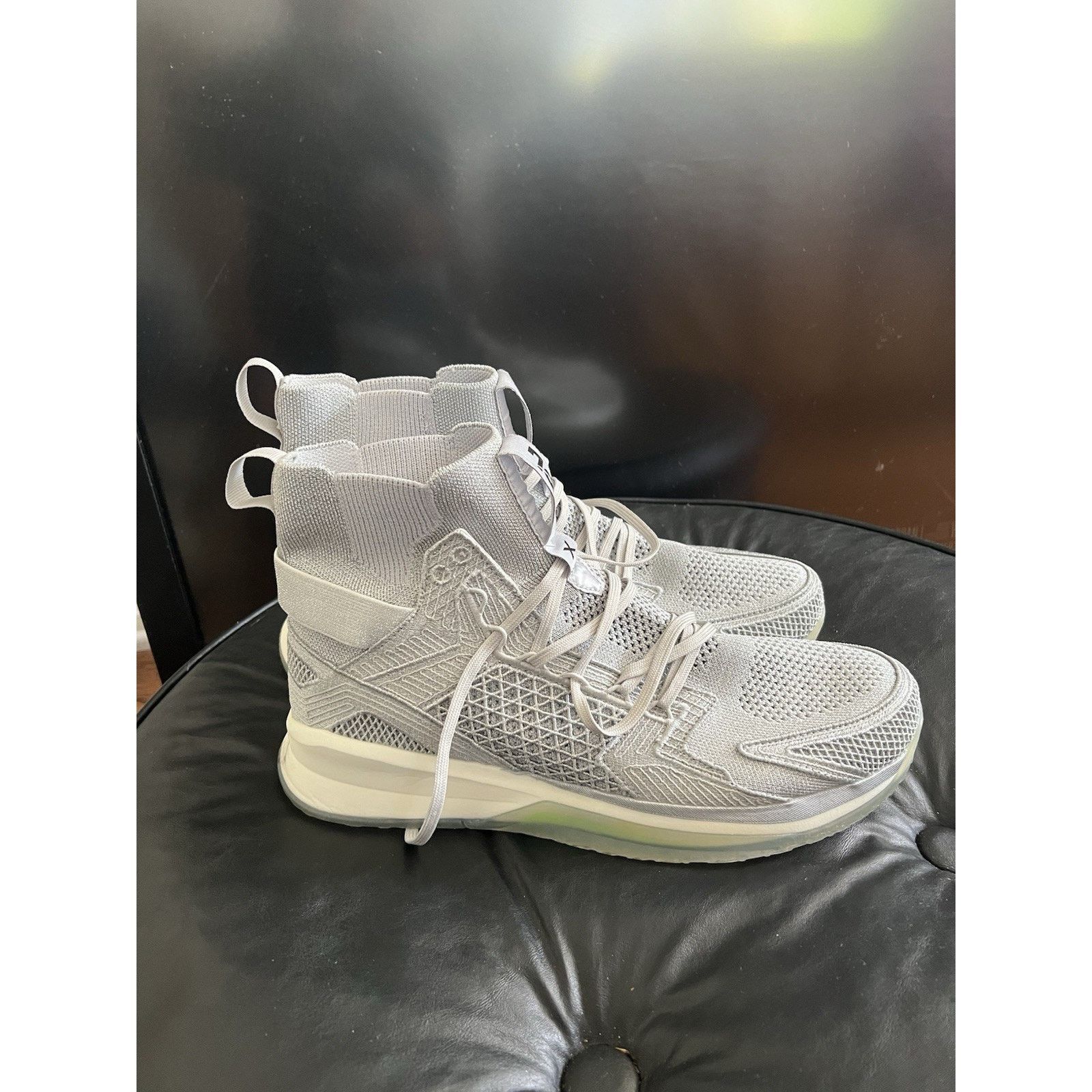 APL APL Concept X Silver Basketball Shoes Size 12 Sneakers Size US 12 / EU 45 - 4 Thumbnail