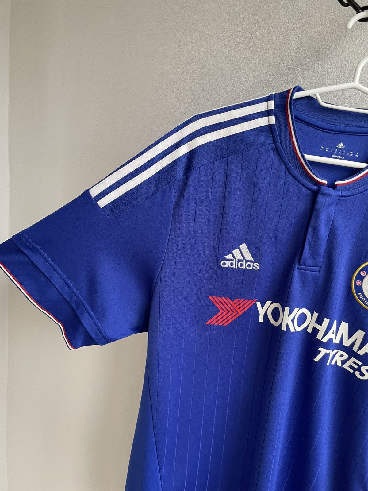 Vintage Chelsea 2015 2016 Home Football Shirt Soccer Jersey Adidas Size US XL / EU 56 / 4 - 4 Thumbnail