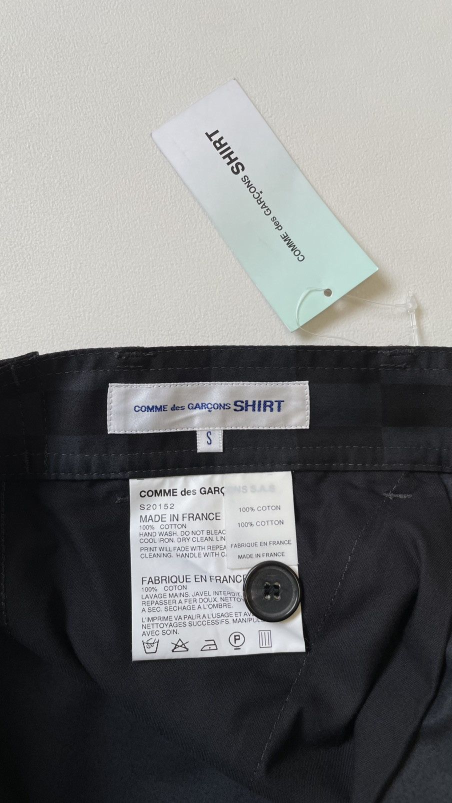 Comme des Garcons ‘Checkerboard Print’ Baggy Utility Shorts Size US 32 / EU 48 - 7 Thumbnail