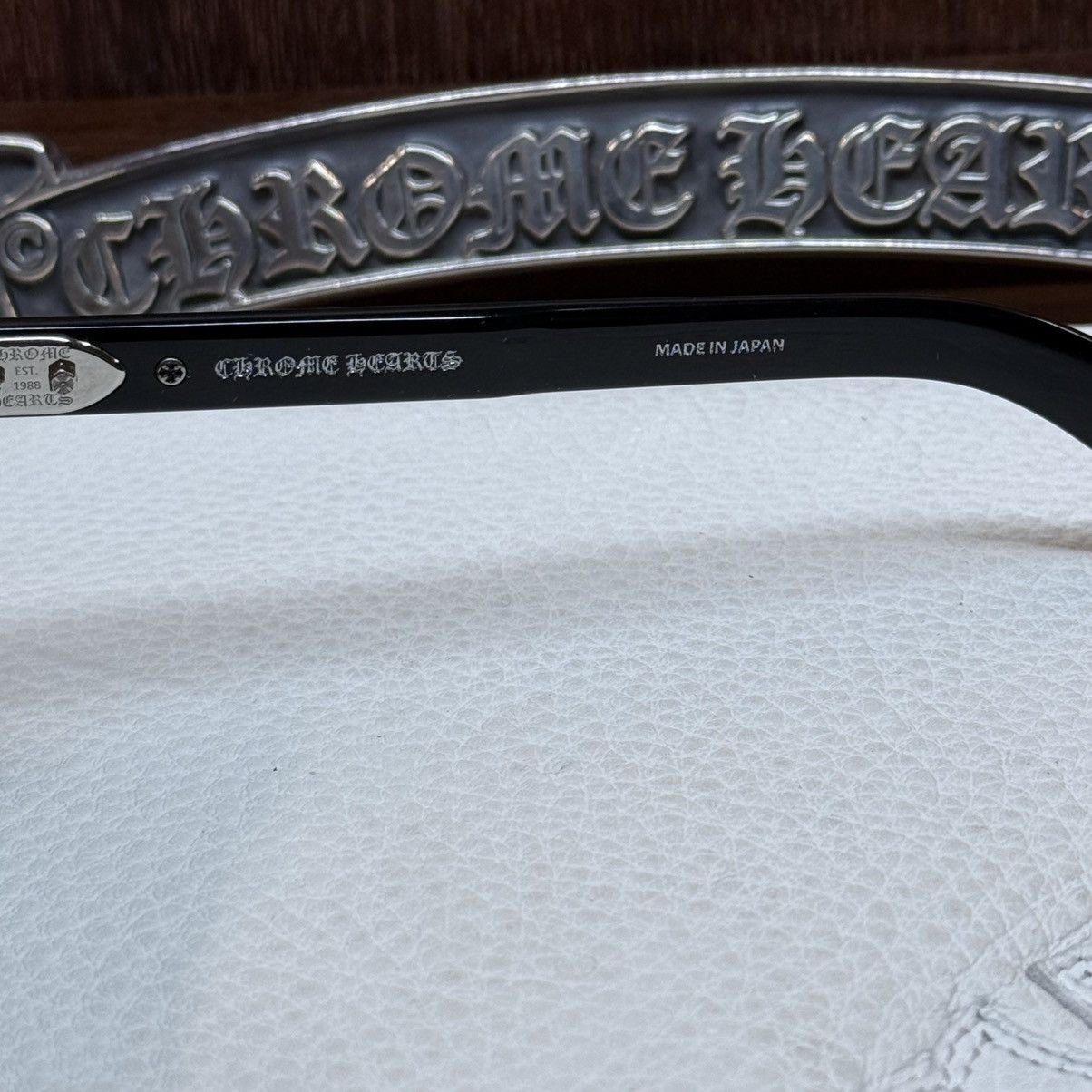 Chrome Hearts Chrome Hearts TRYPOLEAGAIN 1/1 Sunglasses Size ONE SIZE - 7 Thumbnail