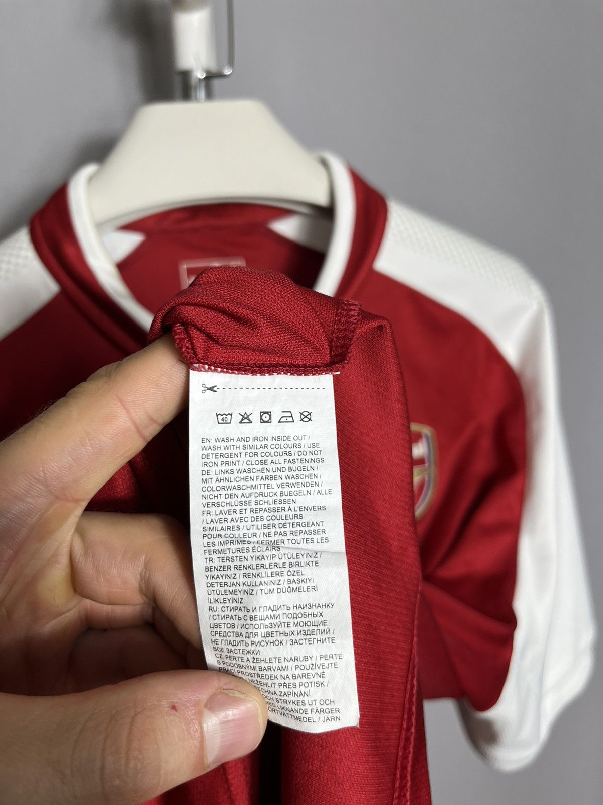 Puma PUMA Arsenal 2017 2018 Home Footbal Soccer Jersey Red Size US XXL / EU 58 / 5 - 7 Thumbnail