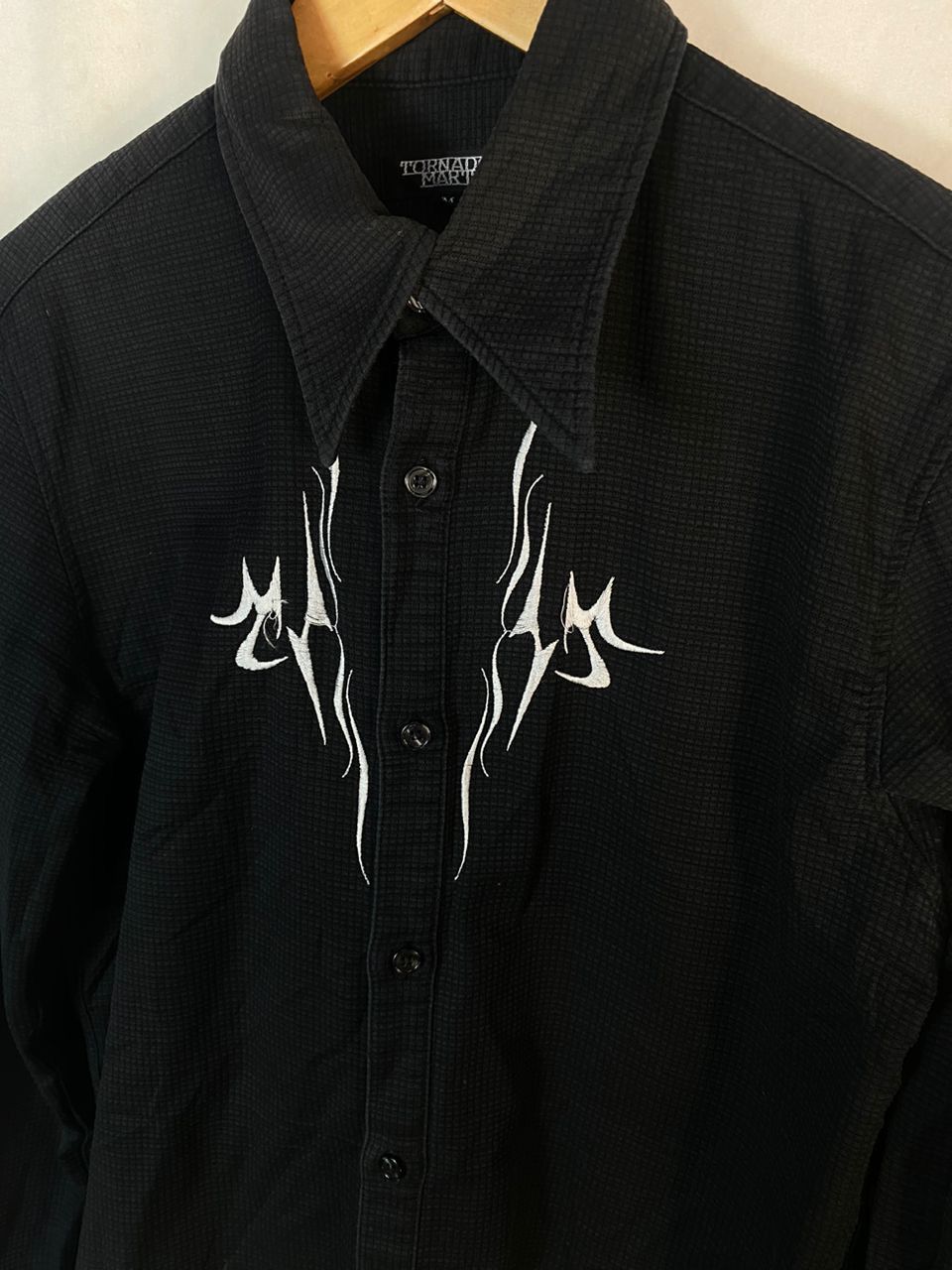 Japanese Brand × Tornado Mart Tornado mart embroidered button up shirt Size US M / EU 48-50 / 2 - 3 Thumbnail