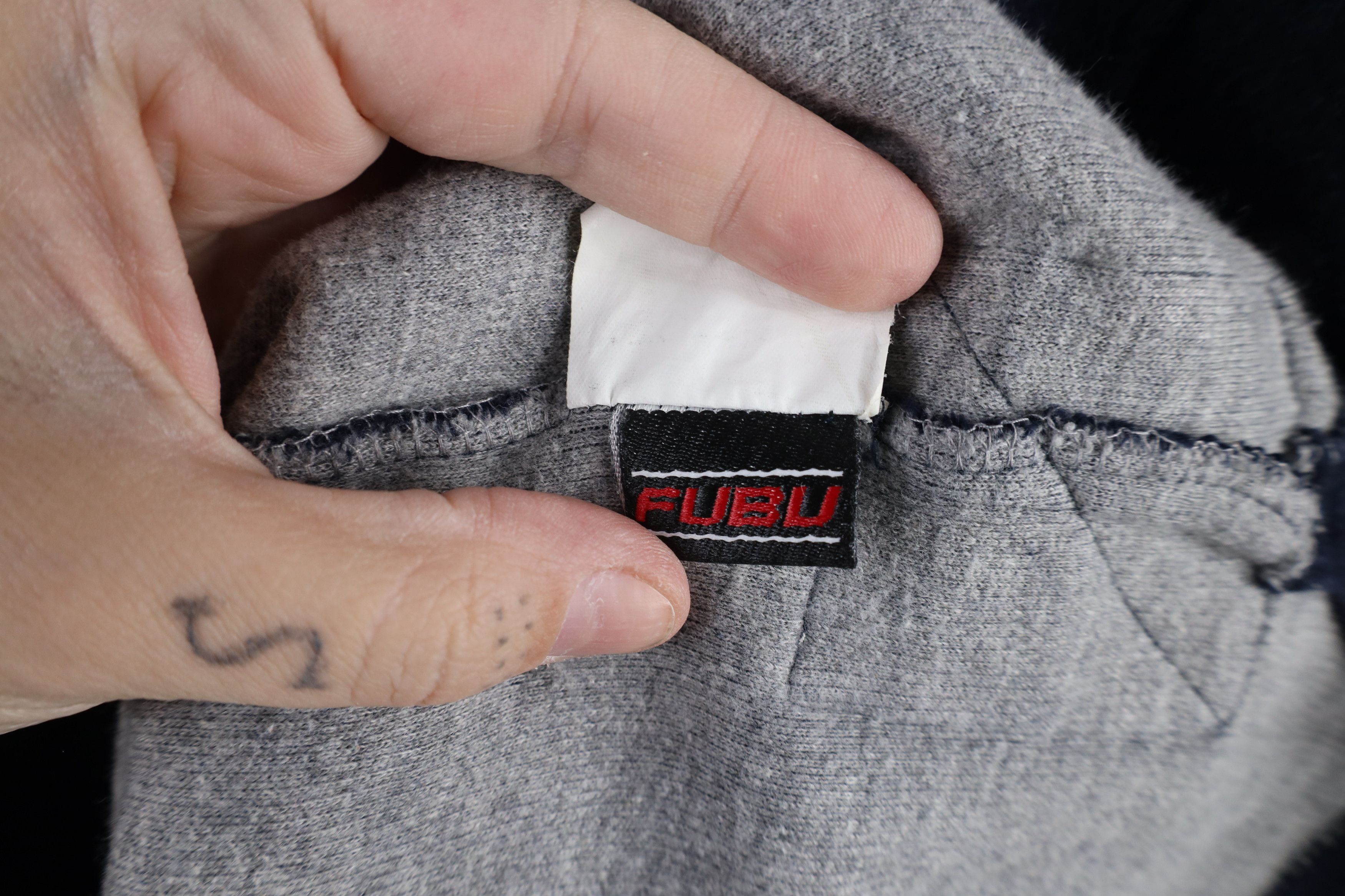 Fubu × Vintage Vintage 90s FUBU and the Junkyard Gang Long Sleeve Polo Size US XXL / EU 58 / 5 - 10 Thumbnail