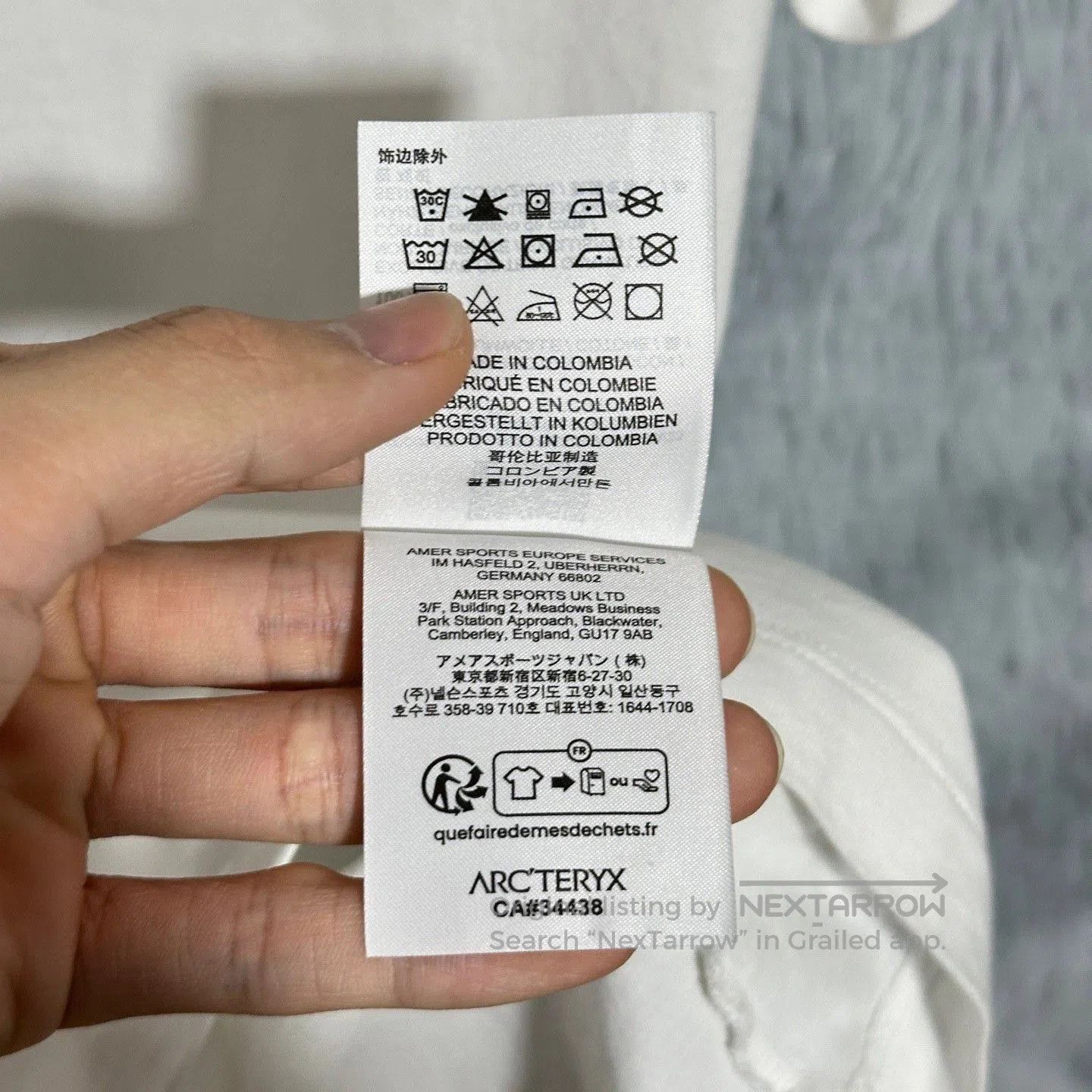 Arc'teryx Arcteryx Multi Bird Logo SS T-shirt. Size US M / EU 48-50 / 2 - 8 Thumbnail