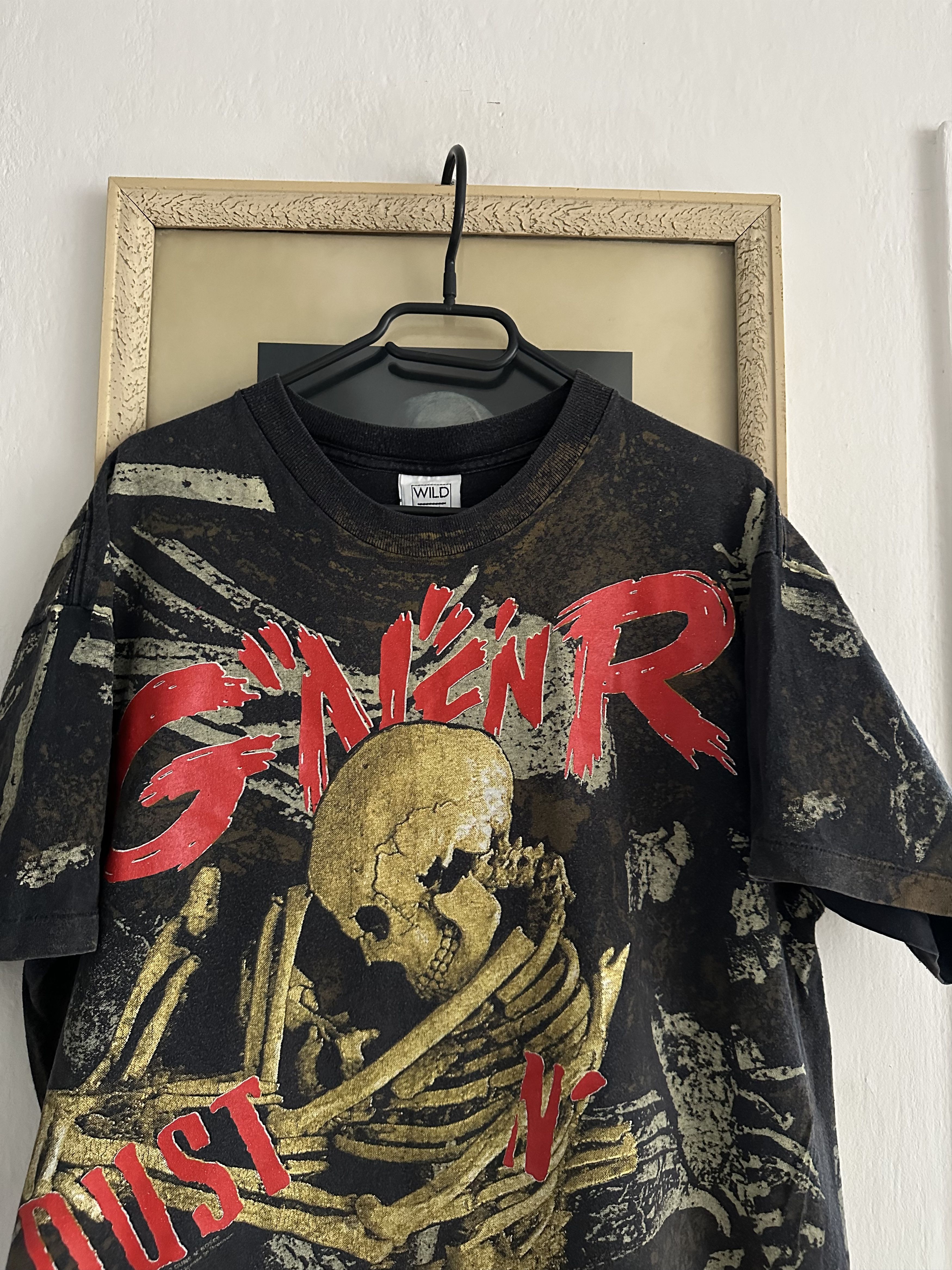 Band Tees × Vintage Vintage 1992 Guns N’ Roses Shirt Dust N’ Bones ALL OVER Tee Size US XL / EU 56 / 4 - 2 Thumbnail