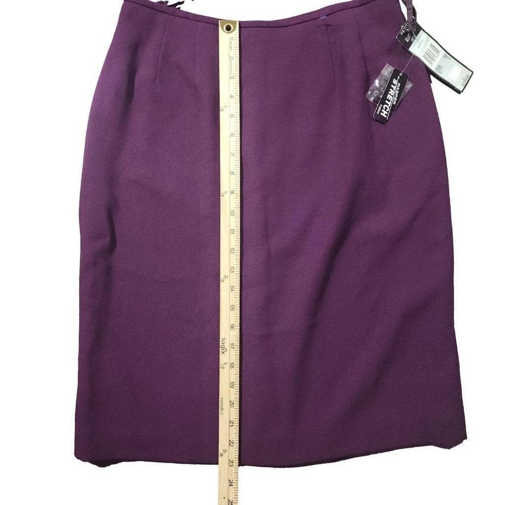 Kasper NWT Kasper Women's Skirt in size 10P Size 32" / US 10 / IT 46 - 4 Thumbnail