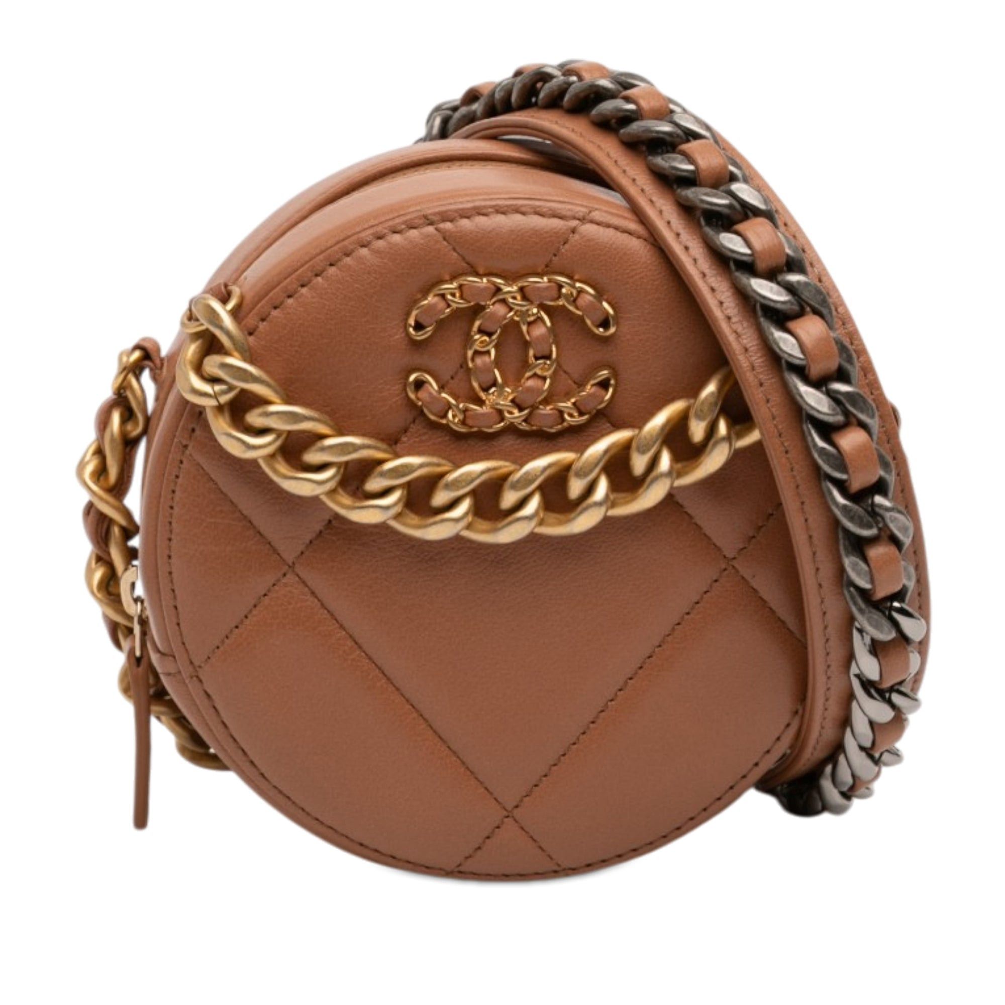 Chanel Mini Round 19 Clutch with Strap Size ONE SIZE - 1 Thumbnail