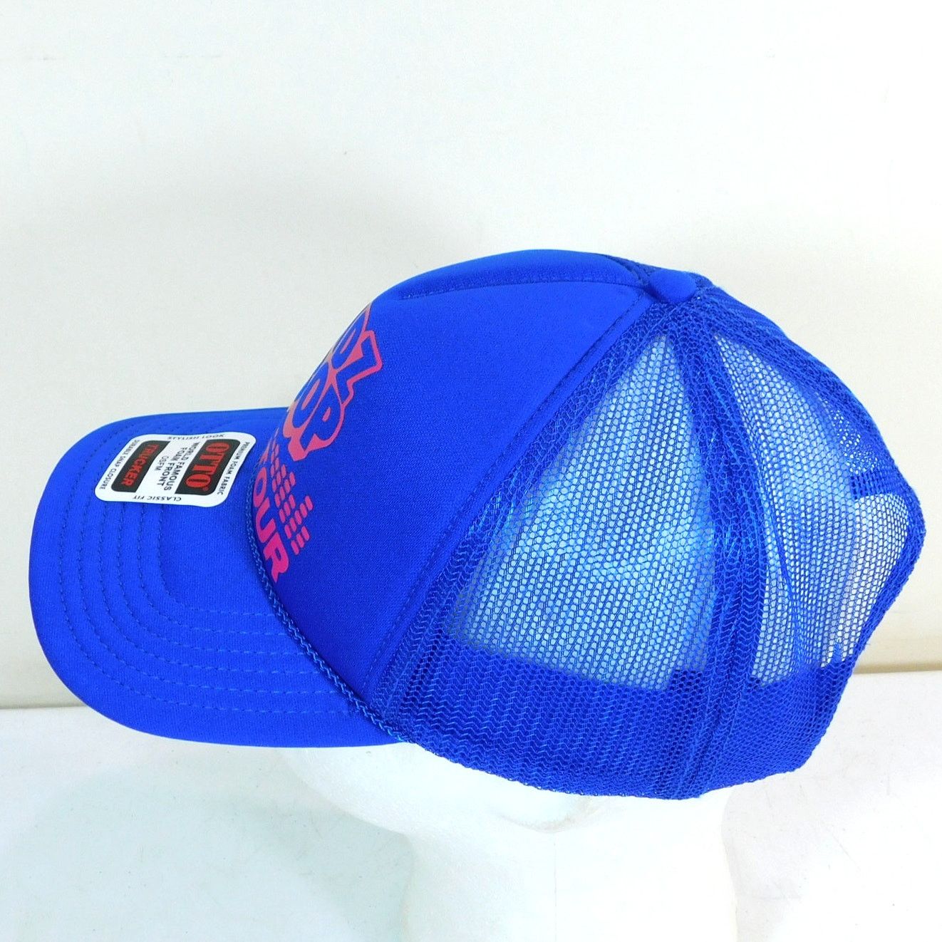 Otto Kidz Bop Live Tour Trucker Hat Adjustable Blue Red Adult Sz Size ONE SIZE - 5 Thumbnail