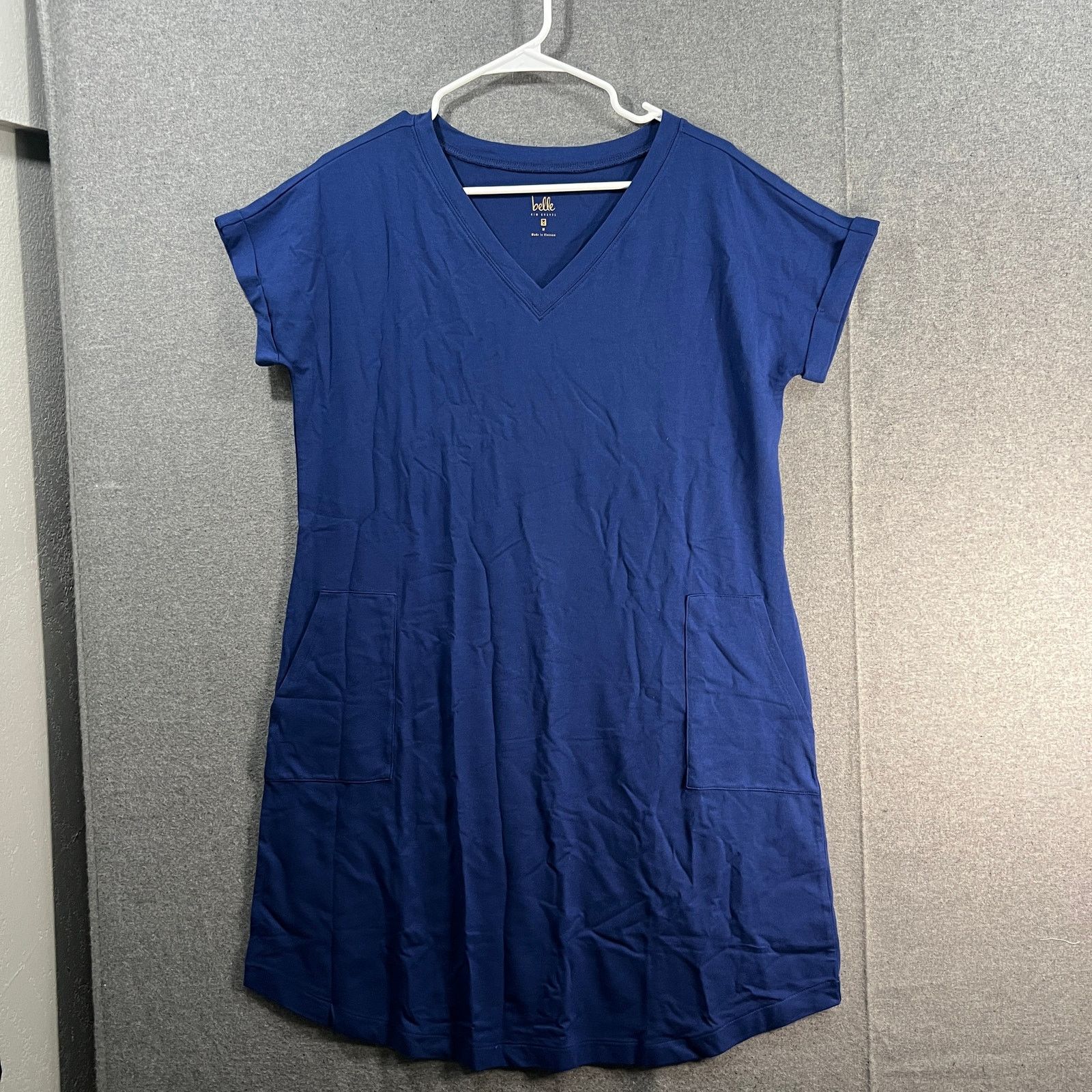 Other Belle by Kim Gravel Knit V Neck Tshirt Dres Size M / US 6-8 / IT 42-44 - 1 Thumbnail