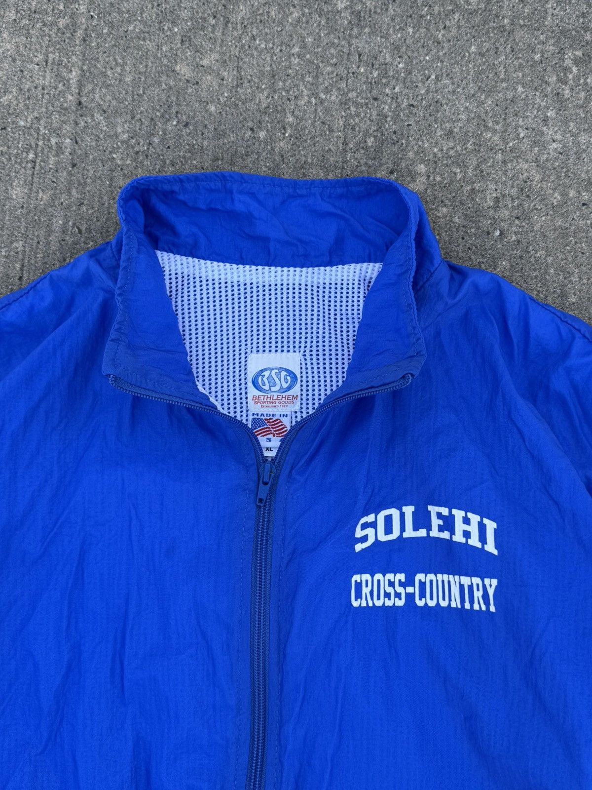 Vintage Vintage BSG Bethlehem Sporting Goods Solehi Spartans Jacket Size US XL / EU 56 / 4 - 3 Thumbnail