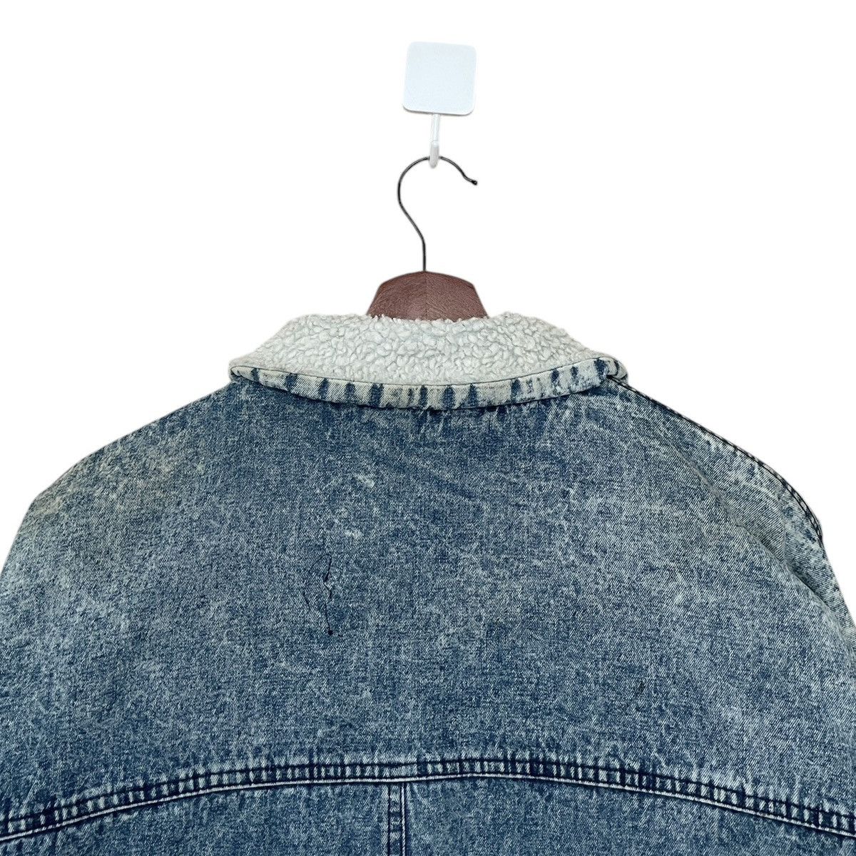 If Six Was Nine × Japanese Brand Vintage Japanese Brand Combat Weapon Fur Denim Jacket 1990s Size US M / EU 48-50 / 2 - 8 Thumbnail