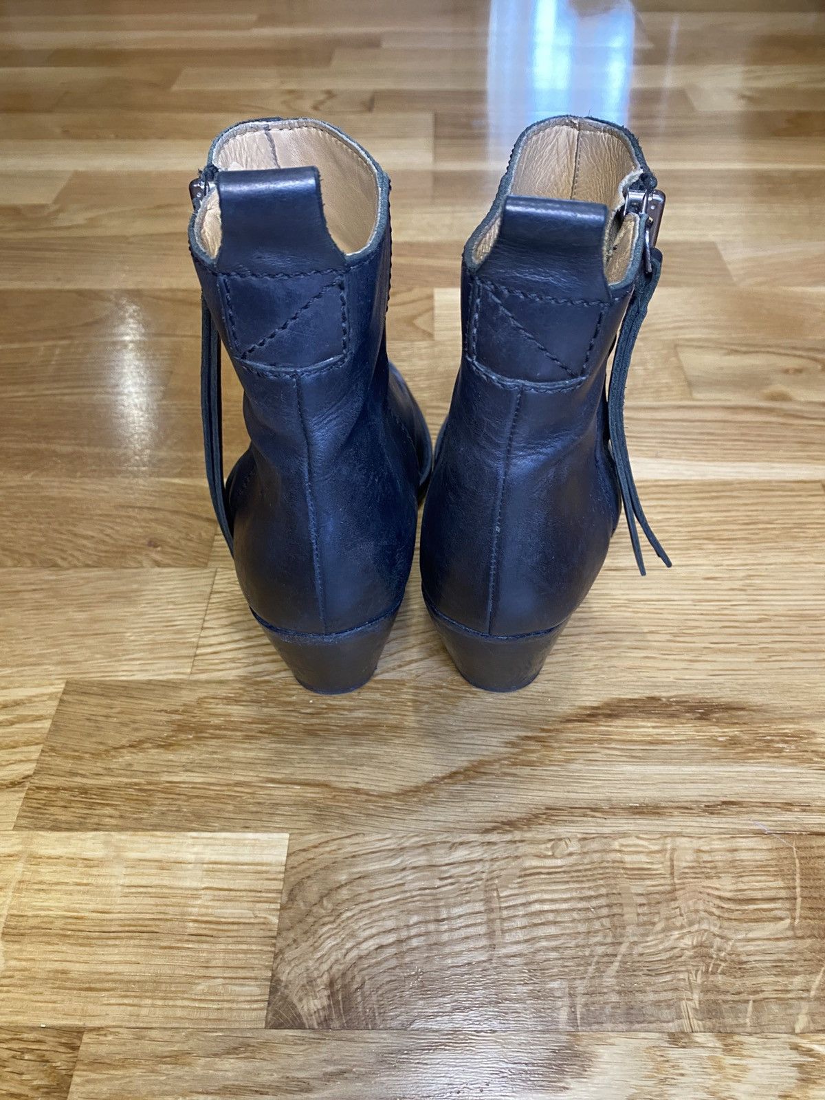 Acne Studios Acne Studios Ankle Boots Size 37 Leather Made In Italy Black Size US 7 / IT 37 - 5 Thumbnail