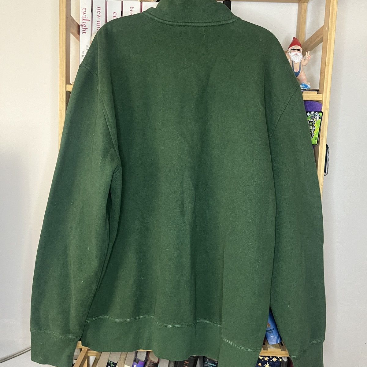 Nautica Nautica 1/4 Quarter Zip Up Sweatshirt Forest Green Size XL Size US XL / EU 56 / 4 - 5 Thumbnail