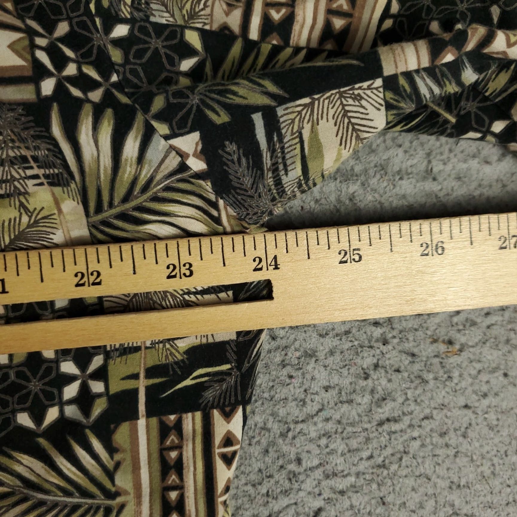 Tori Richard VINTAGE? No — Tori Richard Shirt Mens Large Black Abstract Hawaiian Button Up Short Sleeve Size US L / EU 52-54 / 3 - 5 Thumbnail