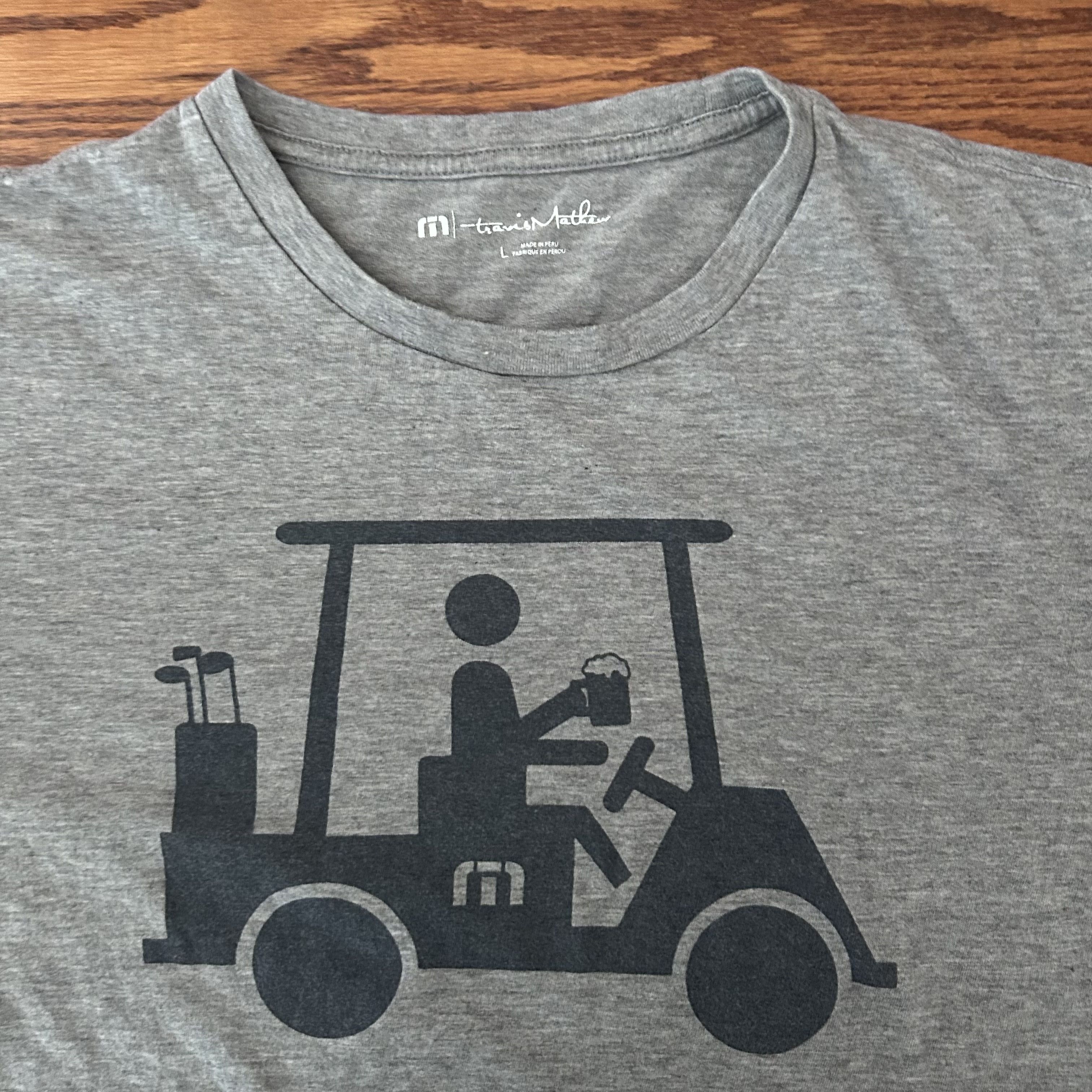 TravisMathew Travis Mathew Golf Cart T-Shirt Size Large Size US L / EU 52-54 / 3 - 6 Thumbnail