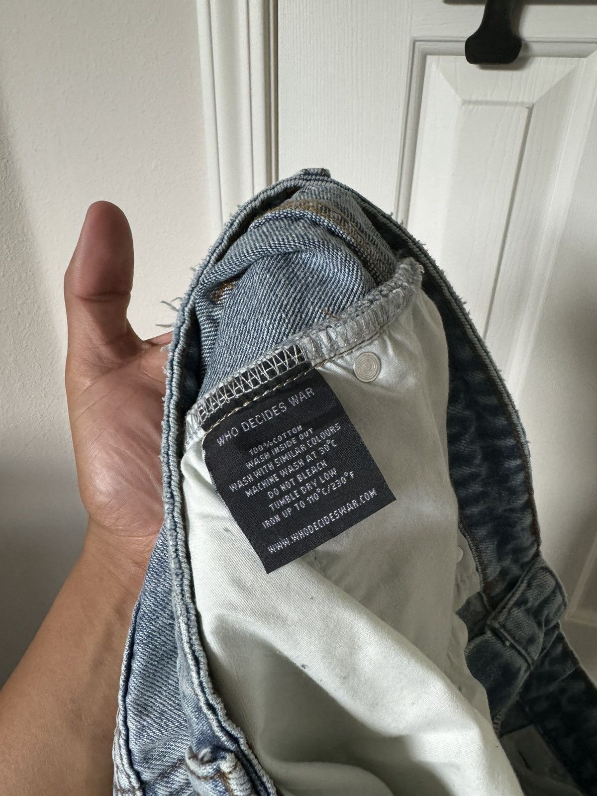 Who Decides War Who Decides War Amplified Gnarly Denim Jeans Size US 32 / EU 48 - 15 Thumbnail