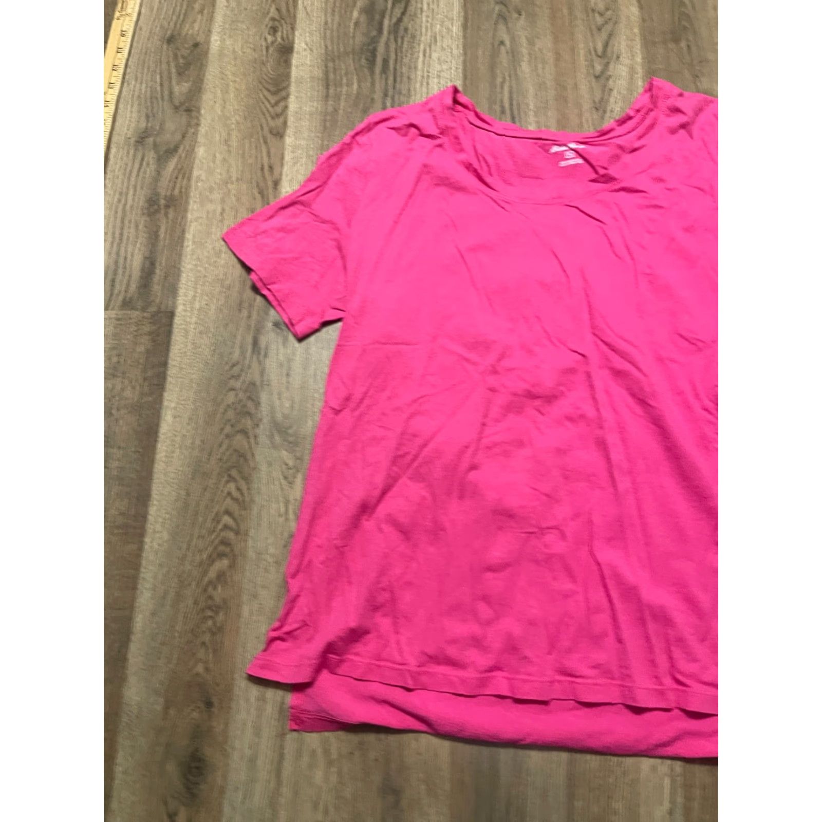 Eddie Bauer Eddie Bauer Shirt Women's Size XL Pink Short Sleeve Size XL / US 12-14 / IT 48-50 - 3 Thumbnail