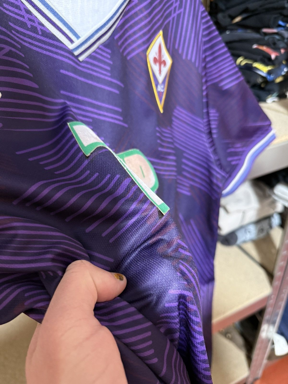 Lotto Sport × Vintage Vintage Lotto Fiorentina 1992/93 Home Soccer Jersey Bootleg Size US XL / EU 56 / 4 - 8 Thumbnail