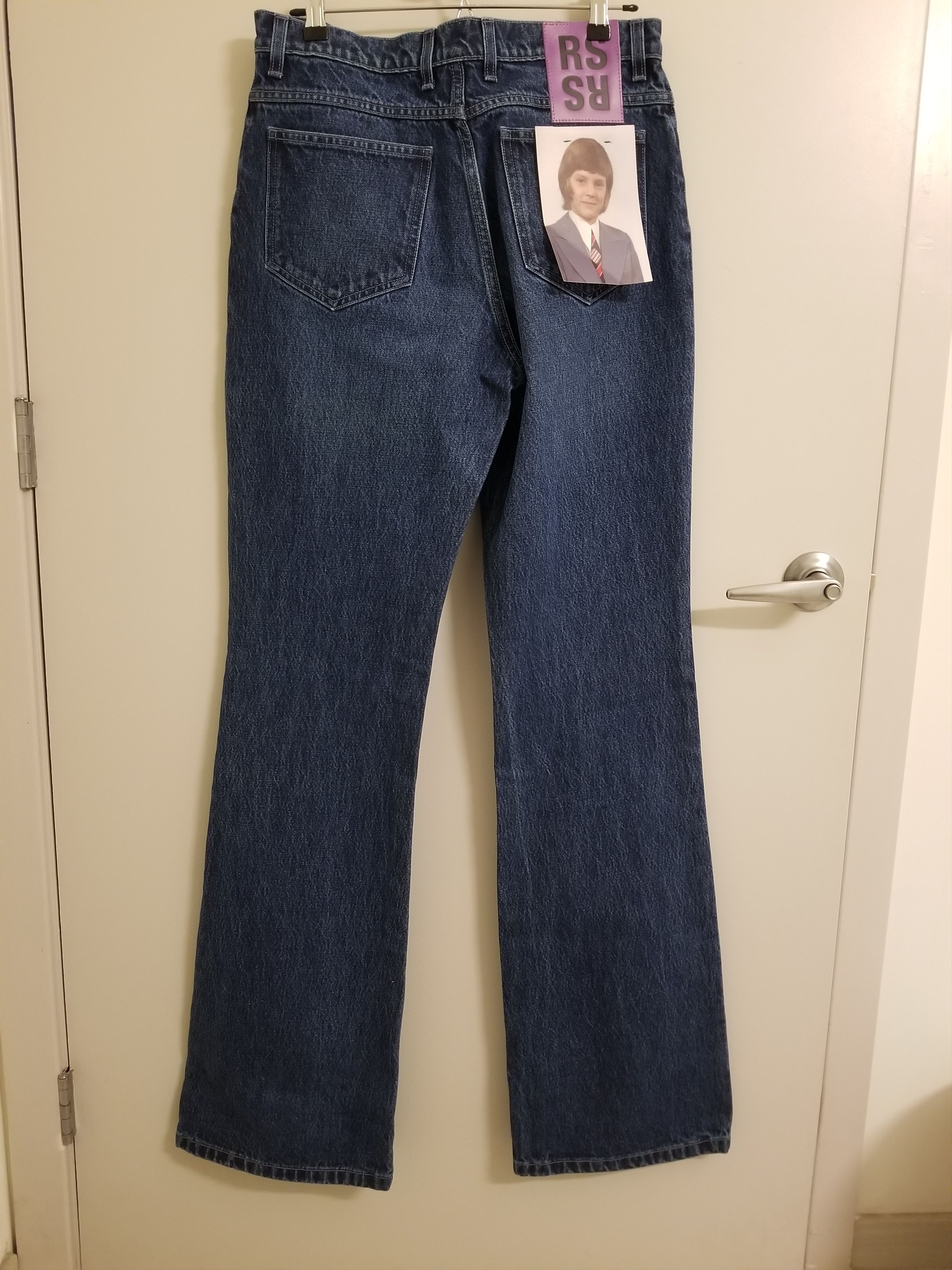 Raf Simons Flared Jeans Size 30" / US 8 / IT 44 - 2 Thumbnail