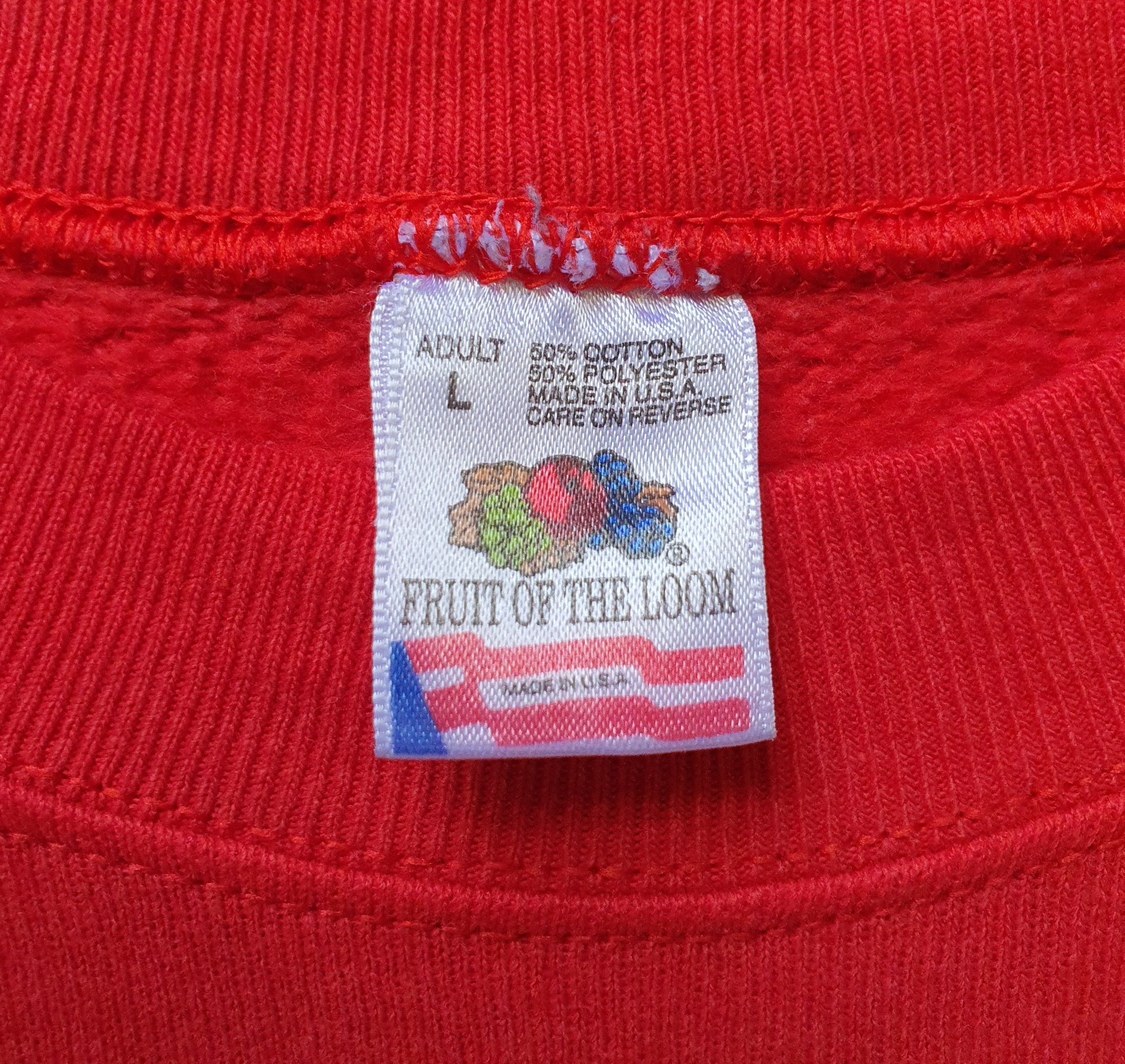 Vintage Rudolph The Red-Nosed Reindeer Christmas 90s sweatshirt L Size US L / EU 52-54 / 3 - 3 Thumbnail