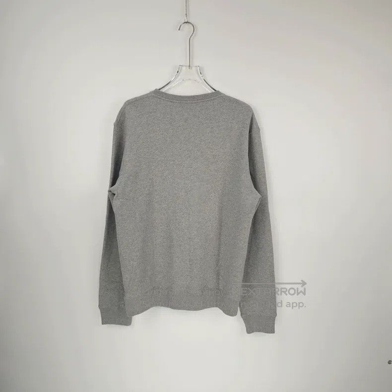 Loewe Loewe Grey woolen sweater with woven logo Size XL / US 12-14 / IT 48-50 - 4 Thumbnail