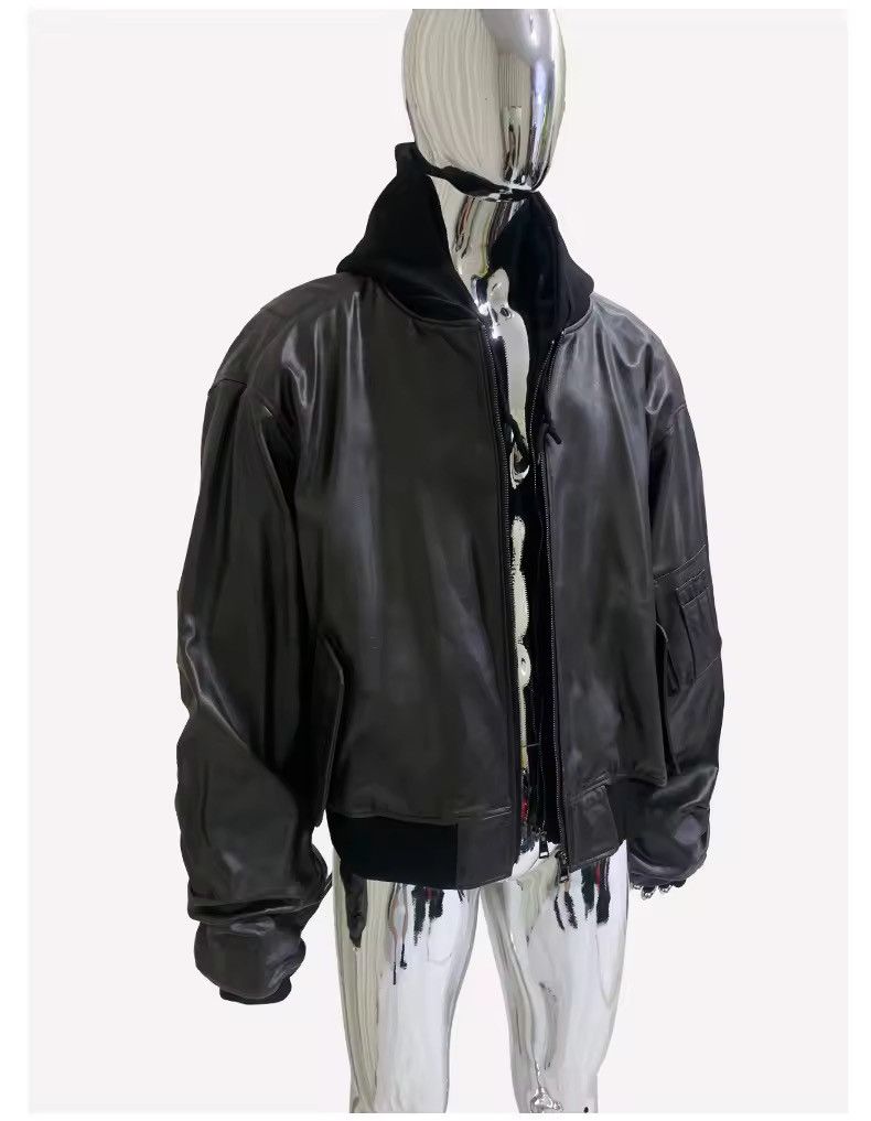 Japanese Brand Faux Suede Leather jacket Size US M / EU 48-50 / 2 - 8 Thumbnail