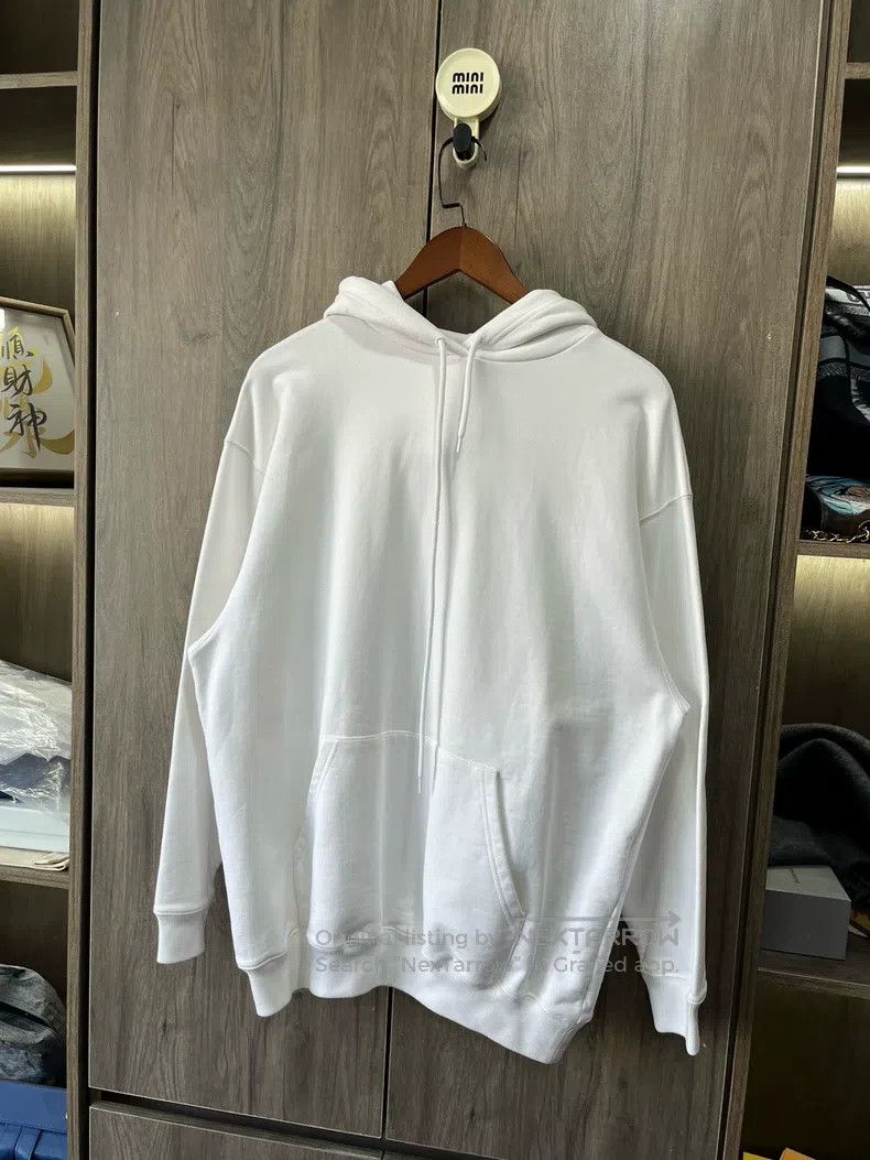 Balenciaga Balenciaga White Alphabet Logo Hoodie Size US S / EU 44-46 / 1 - 2 Thumbnail