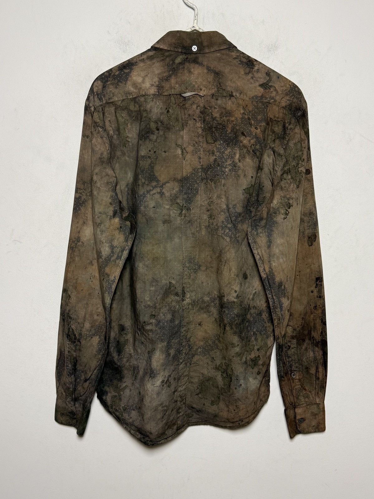 Acne Studios acne 1of1 dyed painters shirt Size US M / EU 48-50 / 2 - 9 Thumbnail
