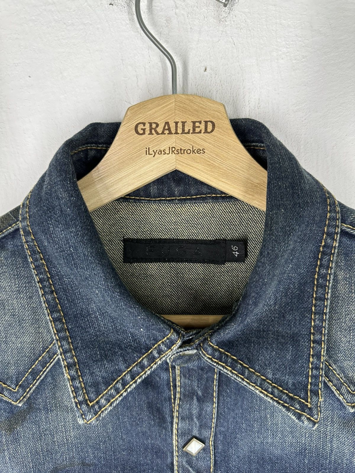 If Six Was Nine × Japanese Brand × Jnco Fuga Denim Jacket