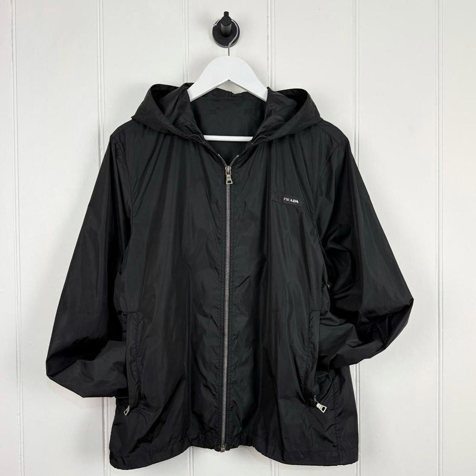 Prada Prada Logo Windbreaker Jacket Size US L / EU 52-54 / 3 - 1 Thumbnail