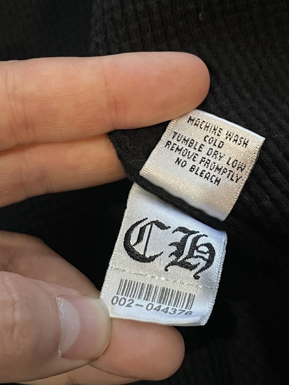 Chrome Hearts Vintage Chrome Hearts Zip Up Thermal Hoodie Size US XL / EU 56 / 4 - 18 Thumbnail