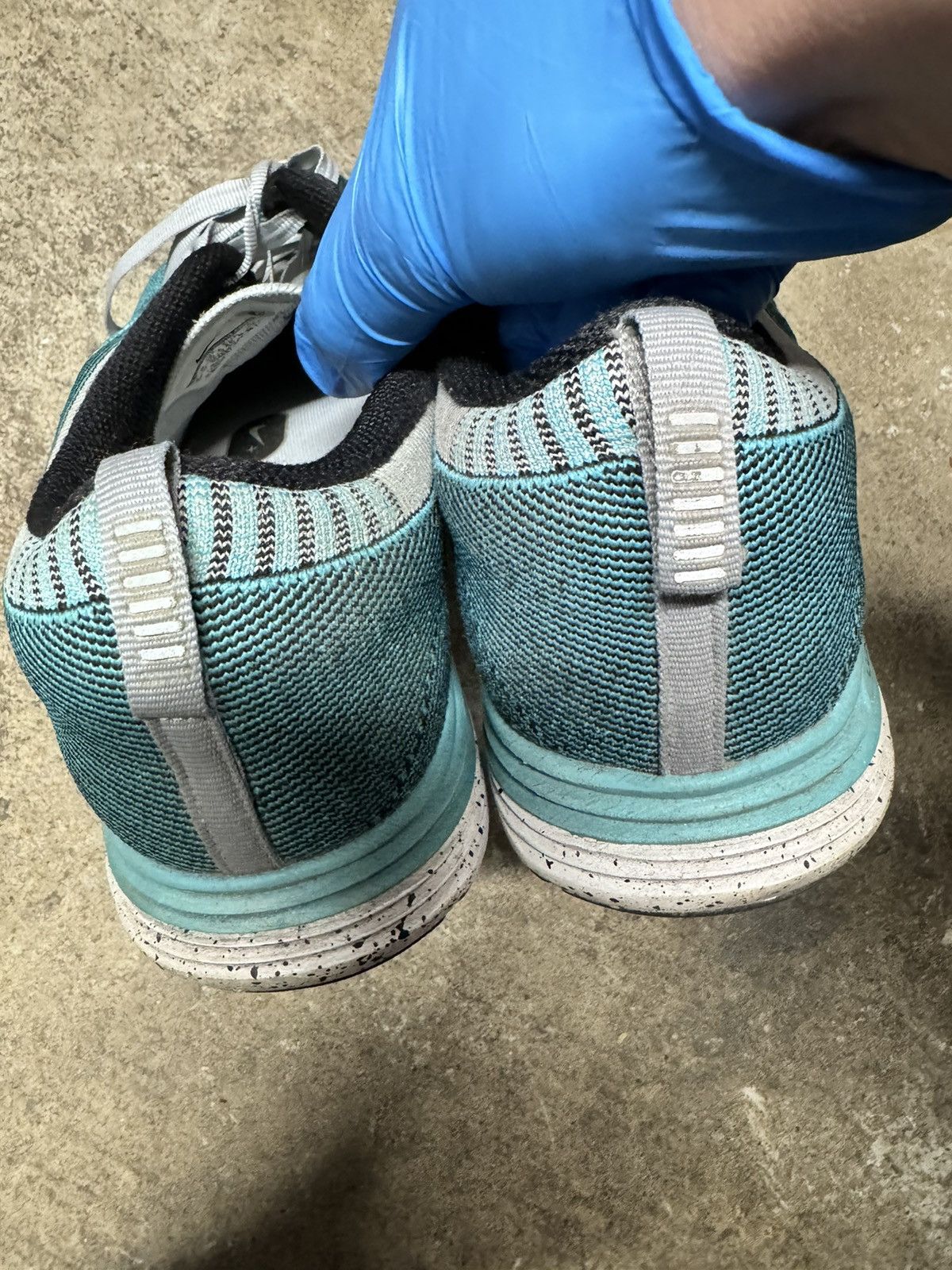 Nike Nike Flyknit One+ Sport Turquoise Size US 11.5 / EU 44-45 - 7 Thumbnail