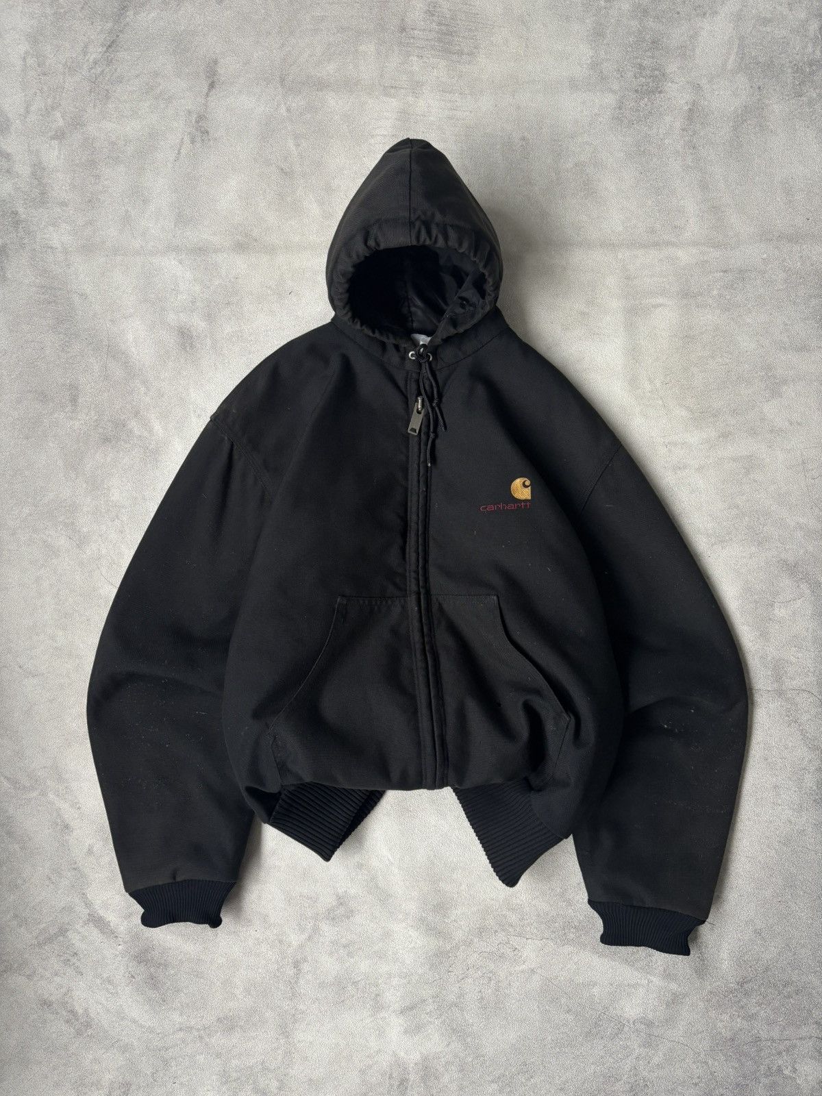 Carhartt 90's vintage faded carhartt active jacket J21 size Learge Size US L / EU 52-54 / 3 - 1 Thumbnail