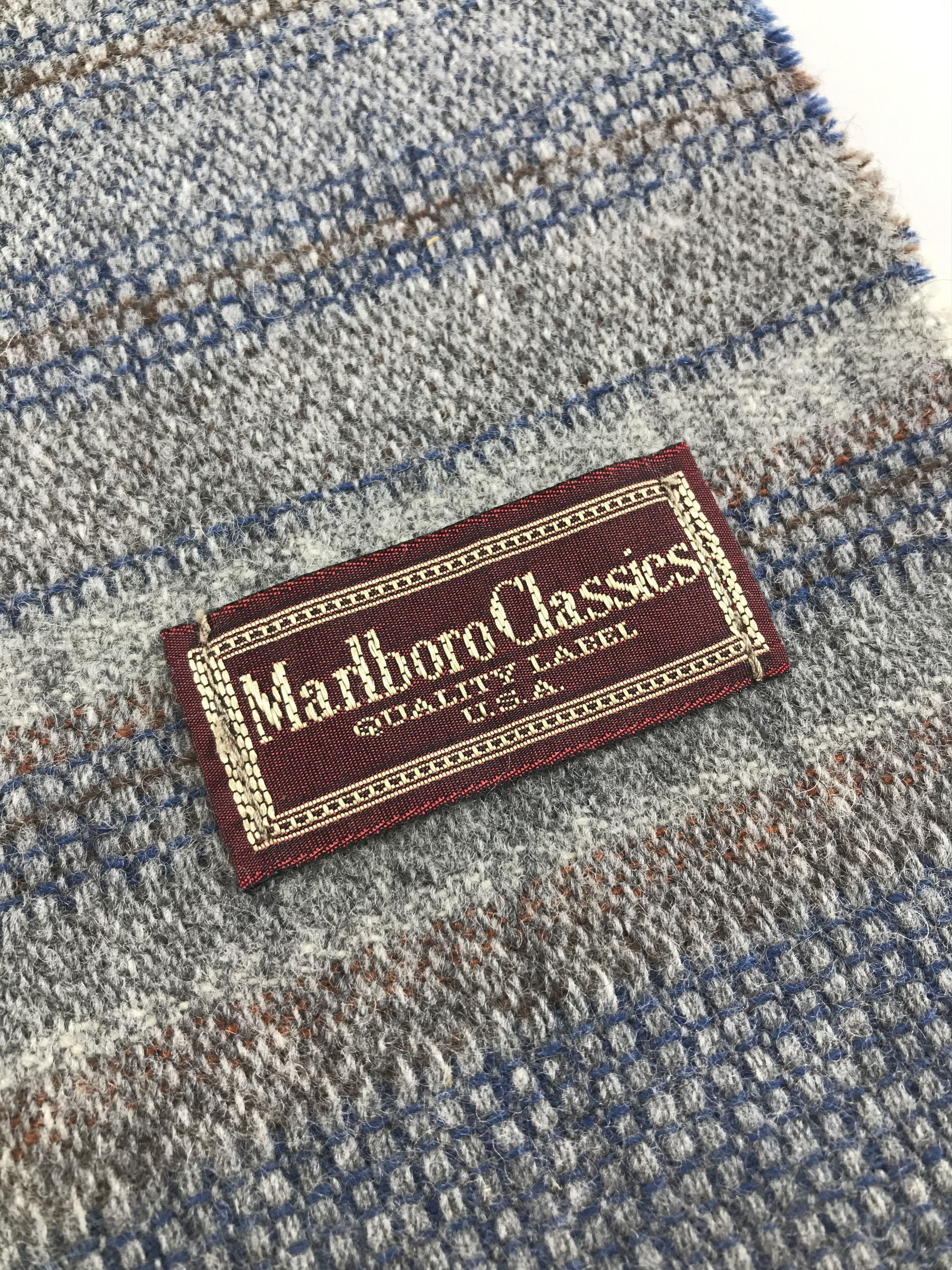 Marlboro Classics Vintage Marlboro Classics Scarf / Muffler / Neckwear -WW2786 Size ONE SIZE - 4 Thumbnail