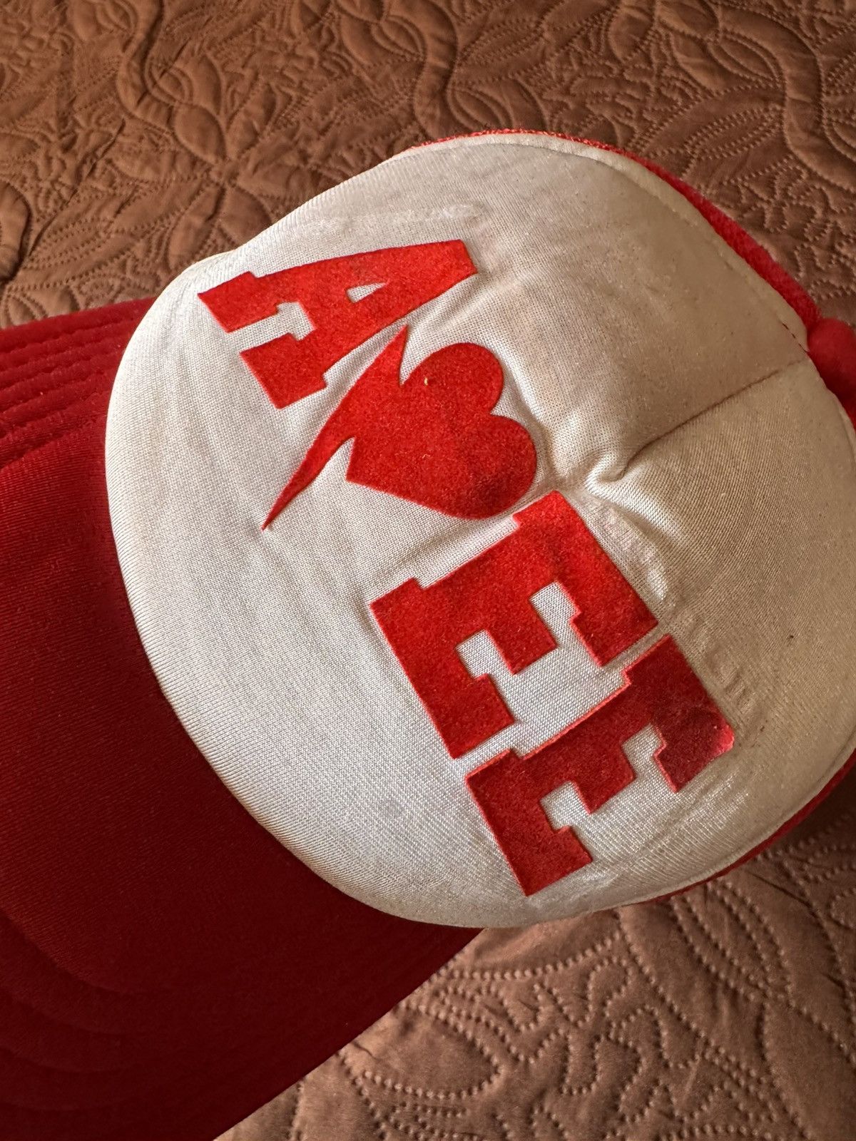 Bape VINTAGE BATHING APE APEE STAR LOVE BUCKLE CAP Size ONE SIZE - 2 Thumbnail