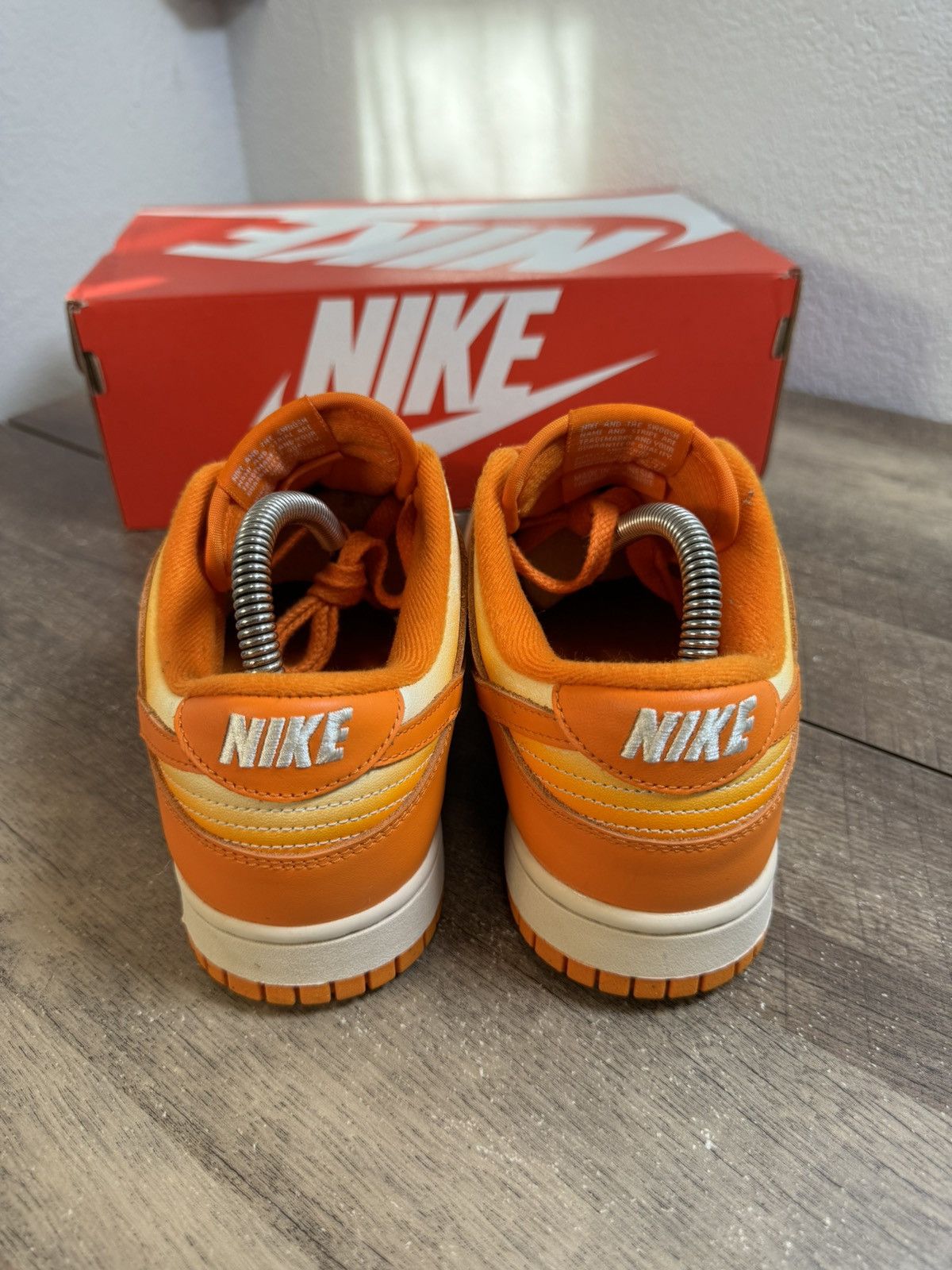 Nike Nike Dunk Low 'Magma Orange' Shoes Size 9 W / 7.5 M Model Size US 9 / EU 42 - 4 Thumbnail